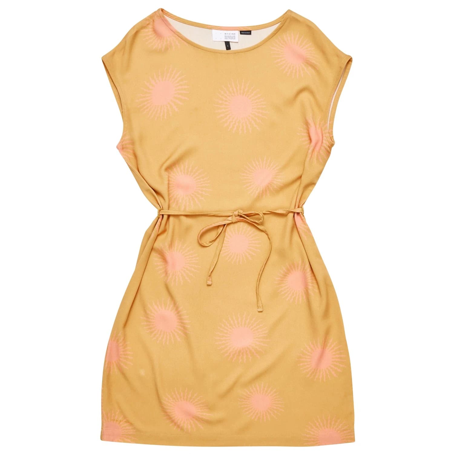 Дамска рокля Mazine Women's Printed Sleeveless Dress - Cereal / Printed