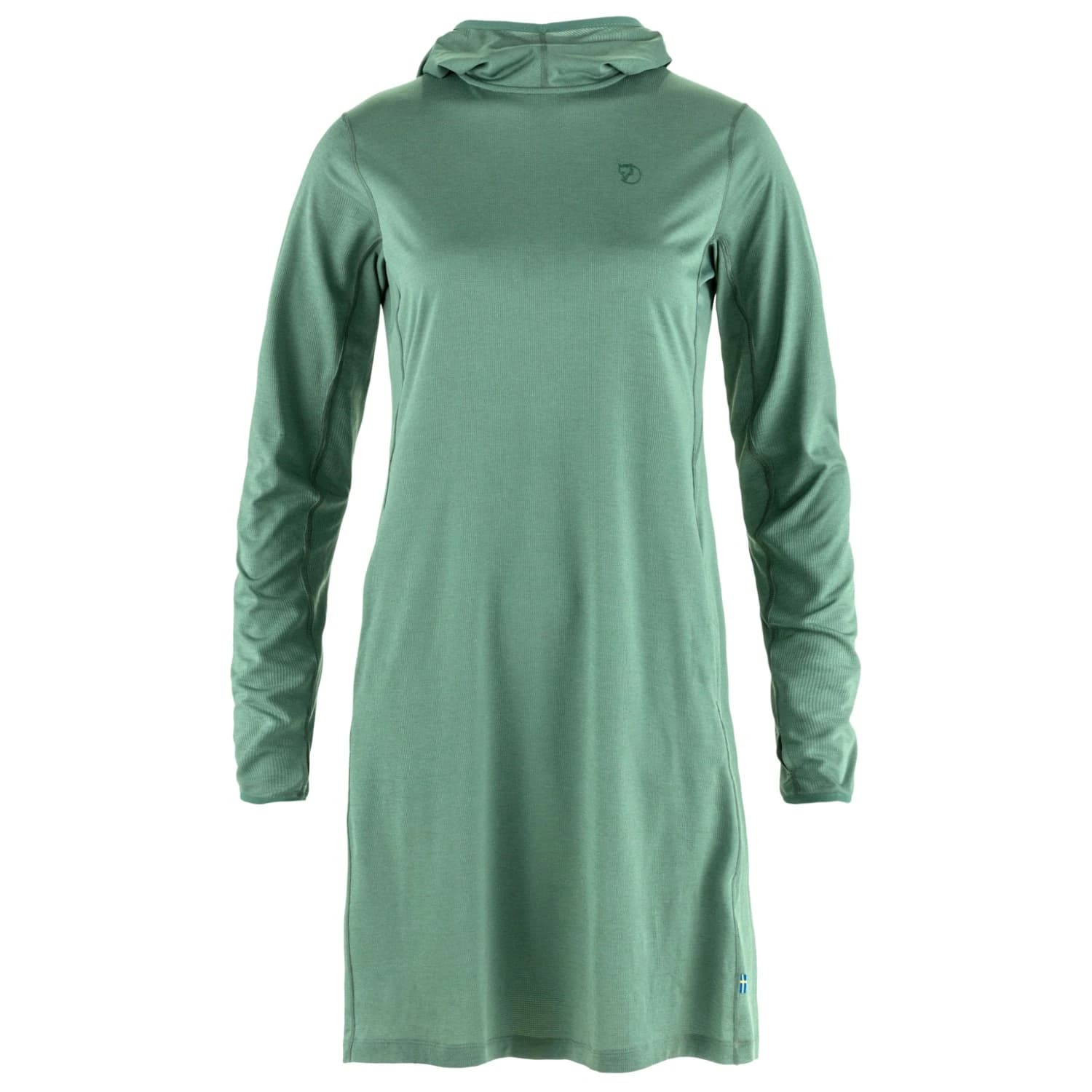 Рокля Fjällräven Women's Abisko Sun-Hoodie Dress - Patina Green