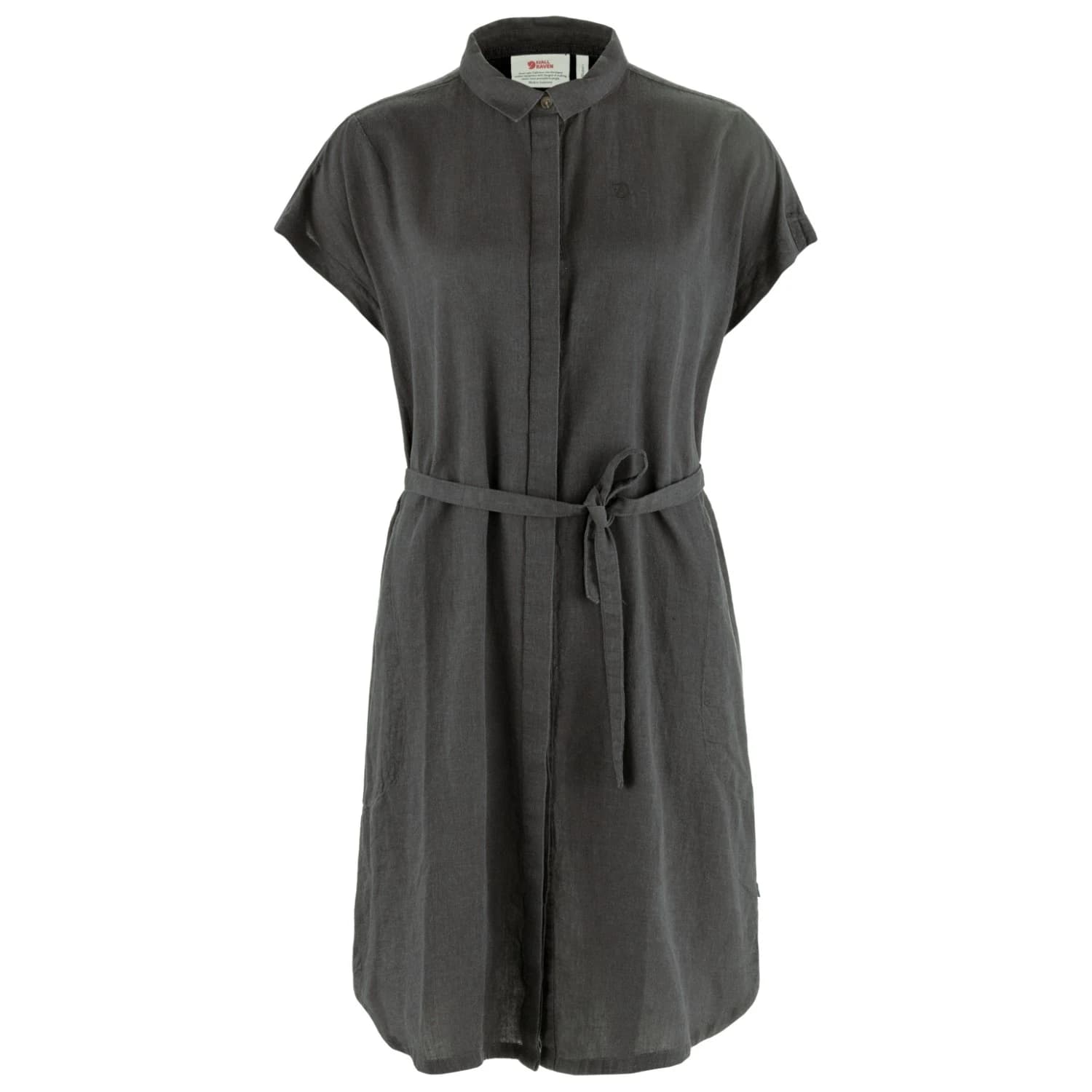 Дамска рокля Fjällräven Women's Övik Hemp Dress - Dark Grey
