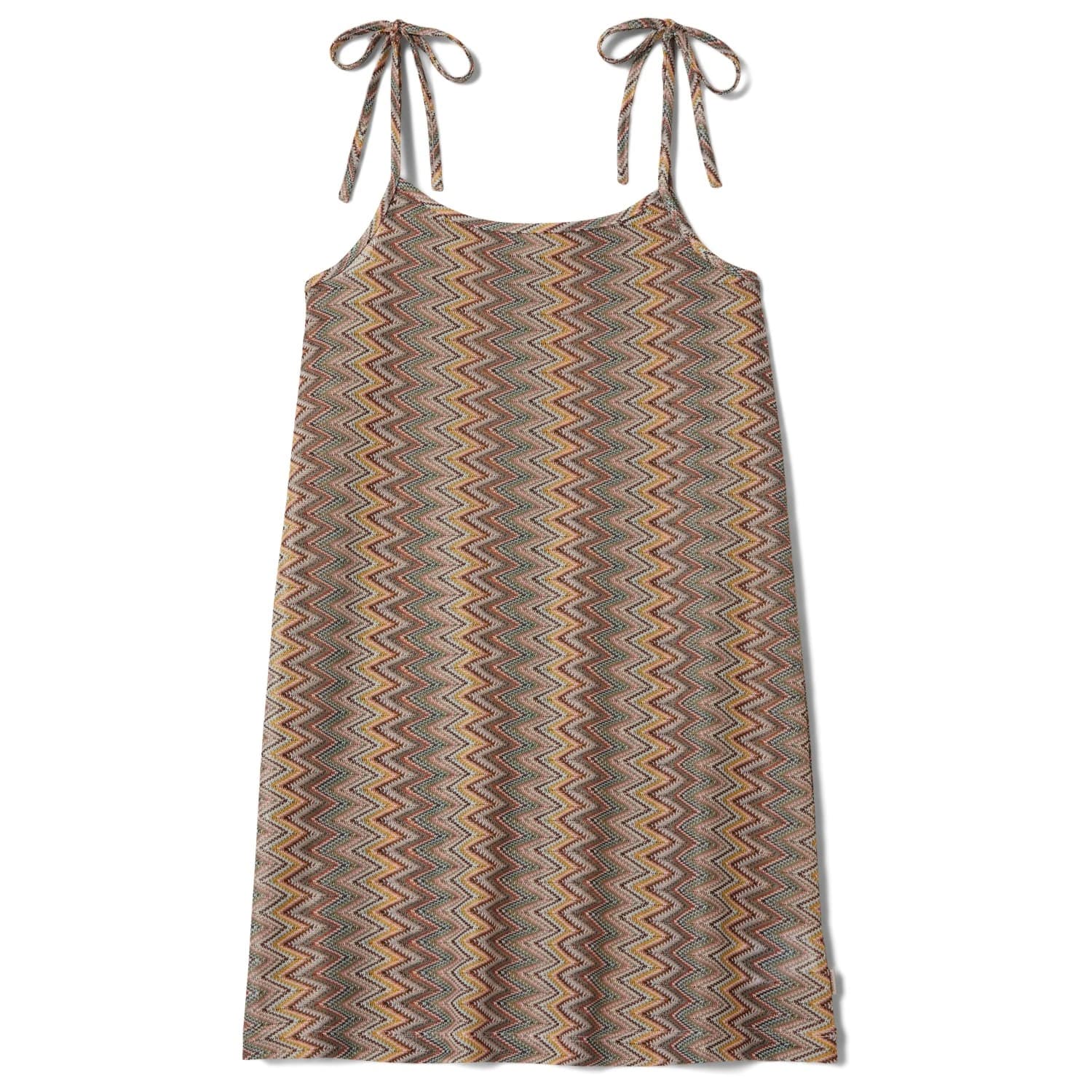 Дамска рокля Brixton Women's The Cabana Mesh Tunic Dress - Multi Color Zigzag