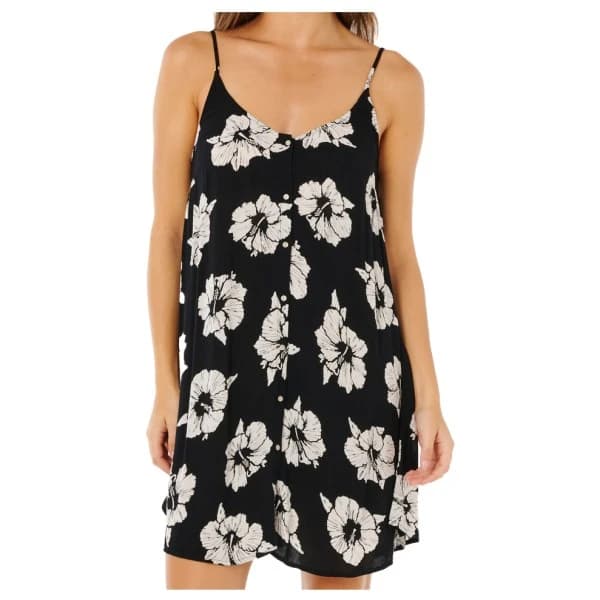 Дамска рокля Rip Curl Women's Party Pack Cover Up Dress - Black / Off White
