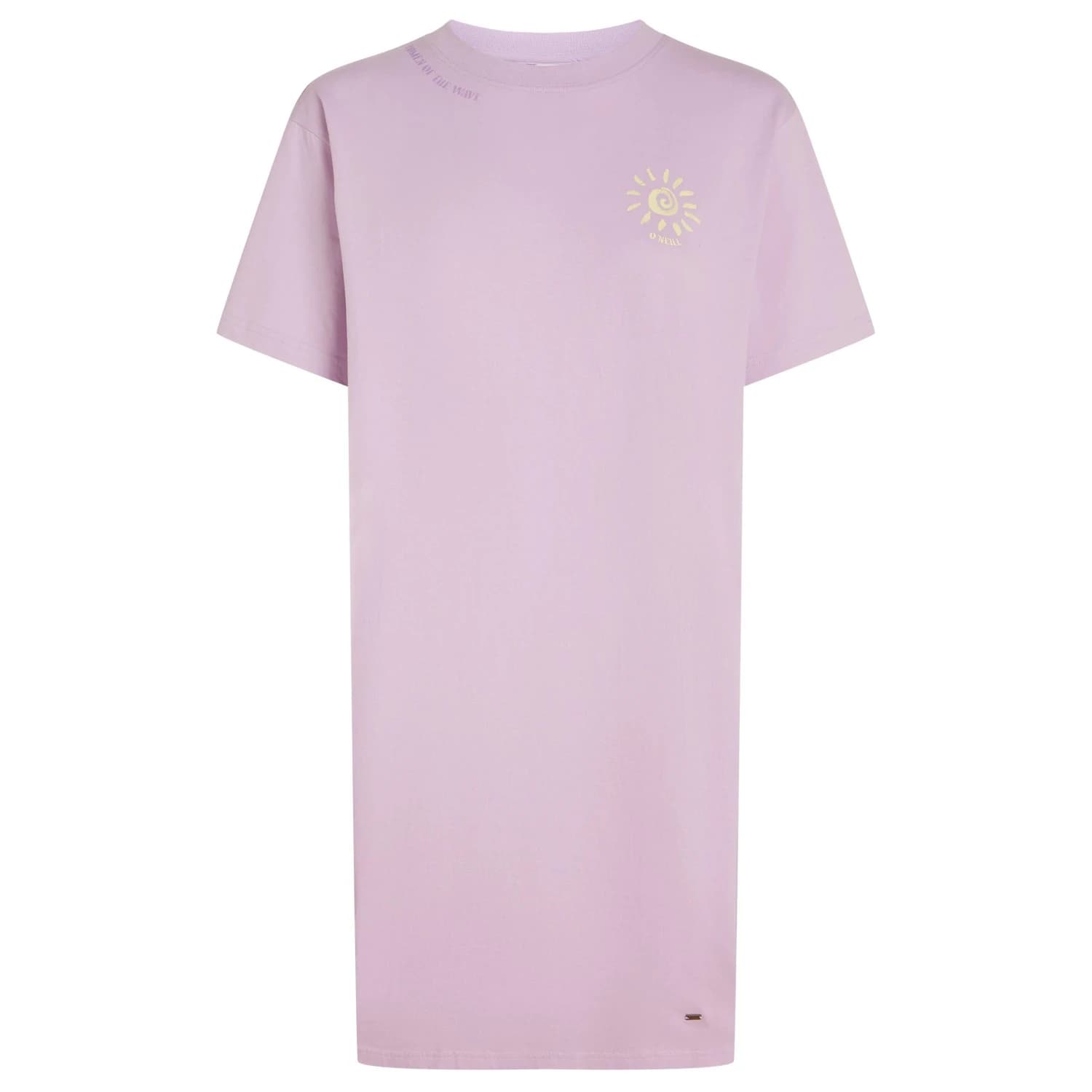 Дамска рокля O'Neill Women's Women of the Wave T-Shirt Dress - Pale Lavender