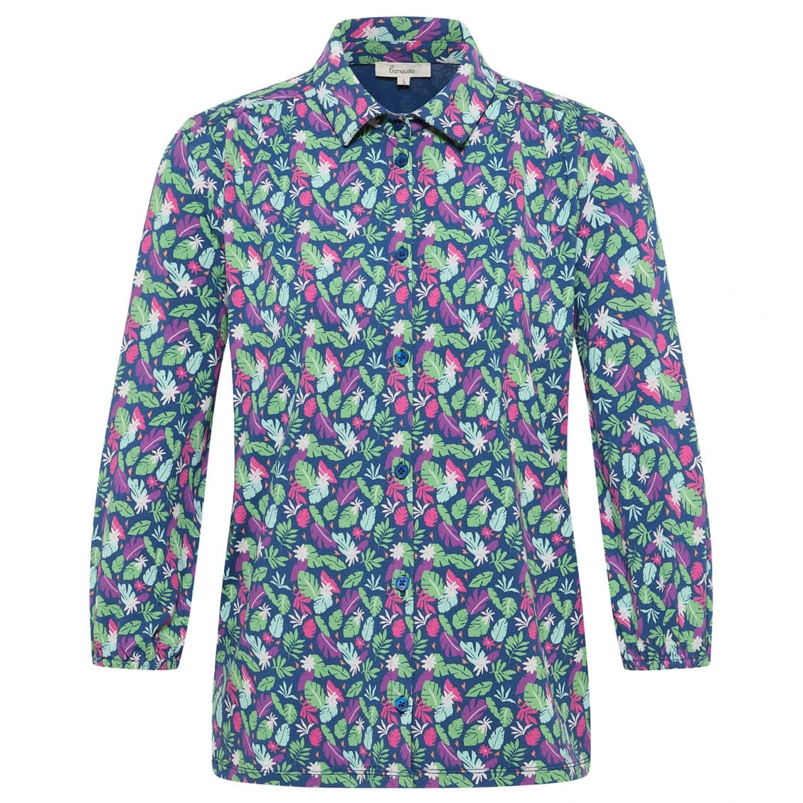 Дамска рокля Tranquillo Women's Jerseybluse Kaaty Dress - Tropical