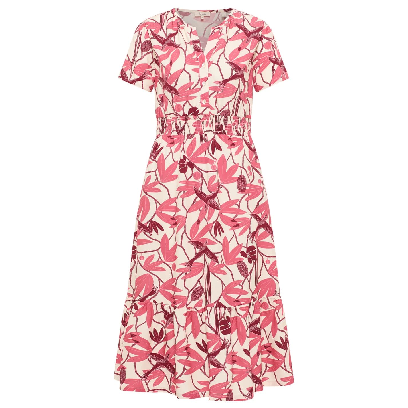 Дамска рокля Tranquillo Women's Kleid Idaa Dress - Berry Bird