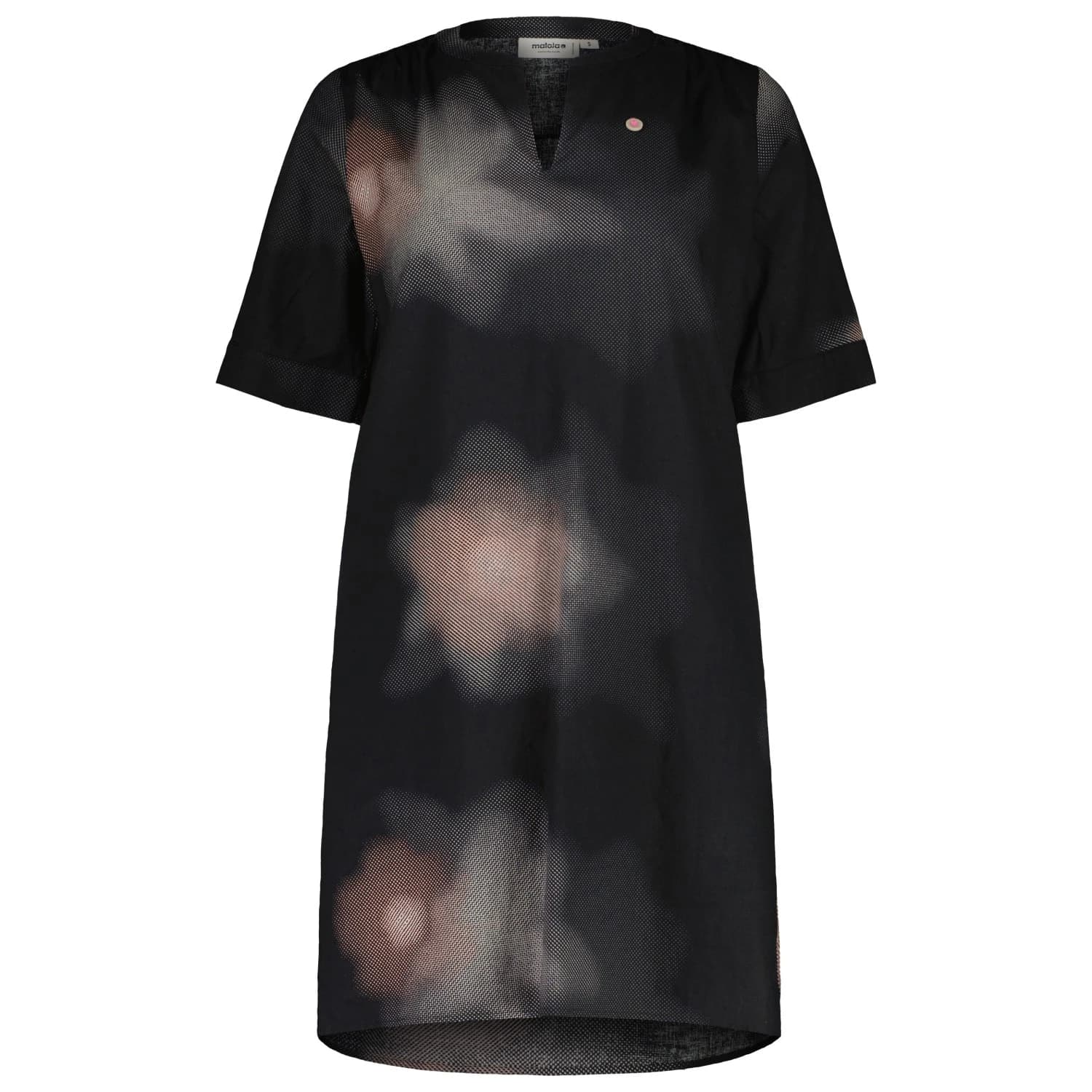 Дамска рокля Maloja Women's KarrasM. Dress - Deep Black Bloom