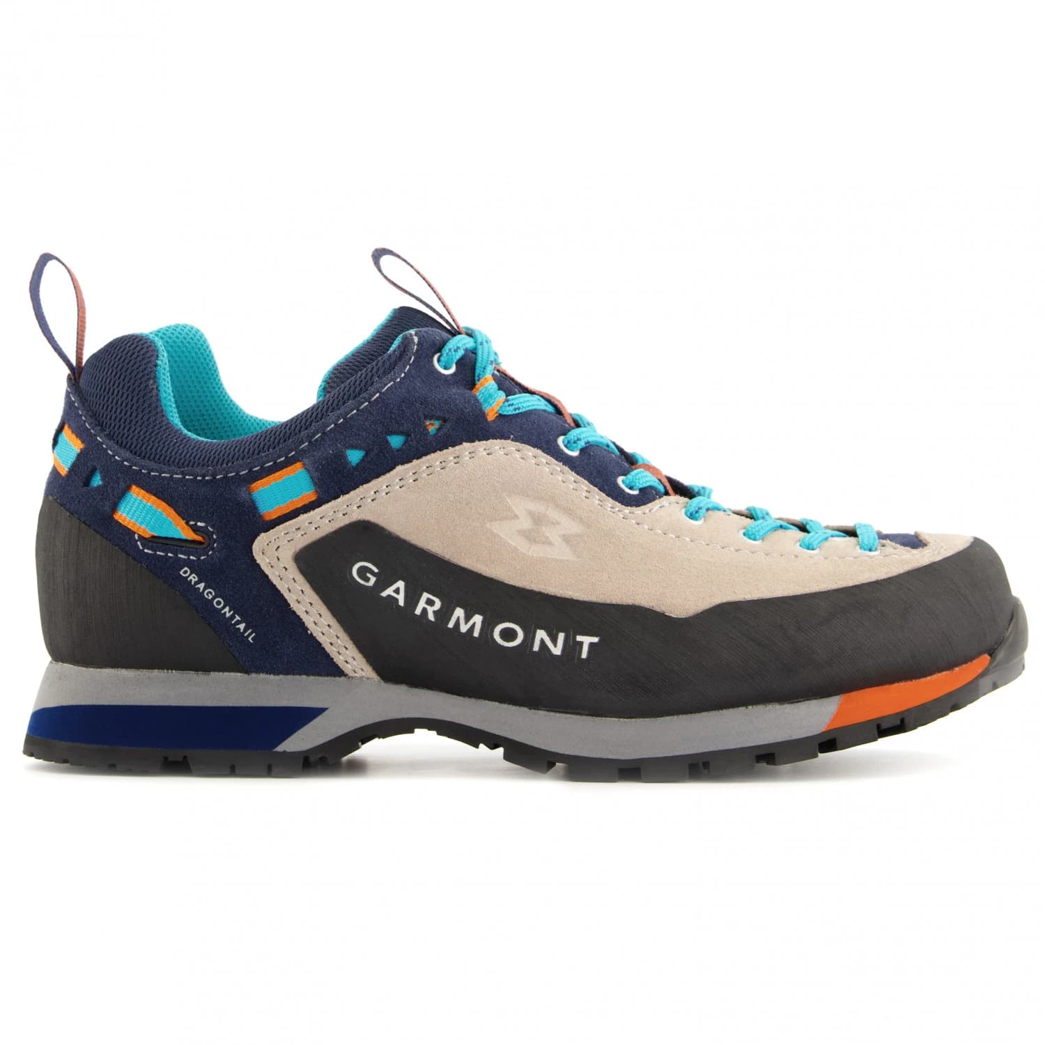 Дамски апроуч обувки Garmont Women's Dragontail LT Approach shoes - Dark Grey / Orange