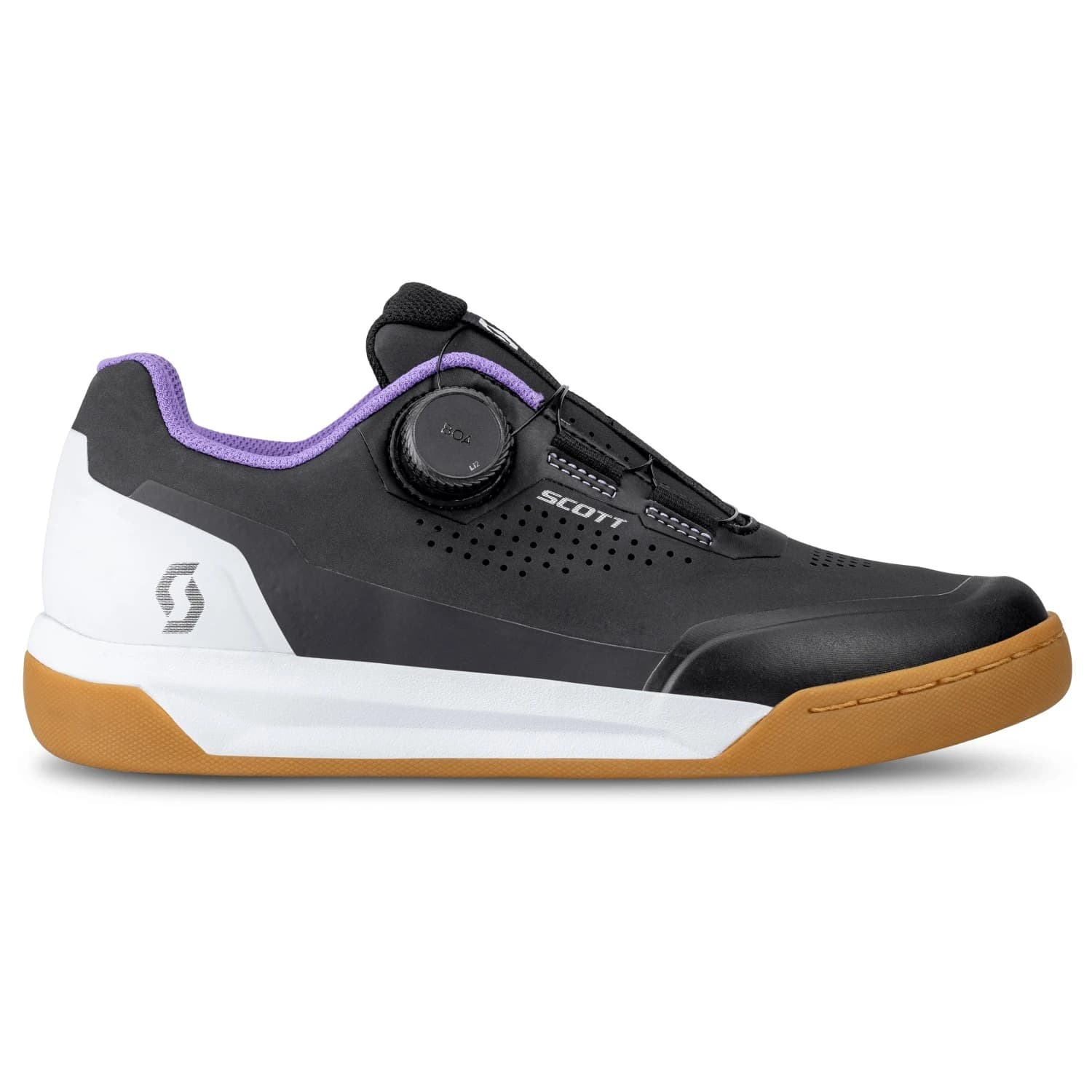 Дамски обувки за планинско колоездене Scott Women's Shoe MTB Volt Evo Flat Boa Cycling shoes - Black / White