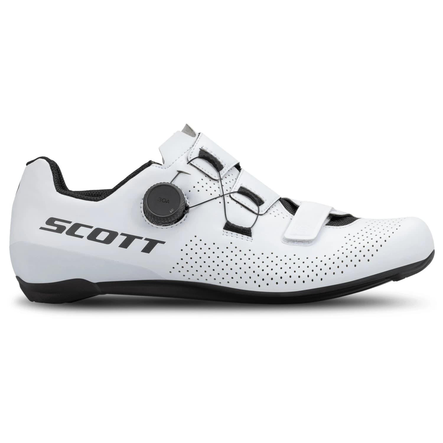 Дамски обувки за шосеен велосипед Scott Women's Shoe Road Team Boa Cycling shoes - White / Black
