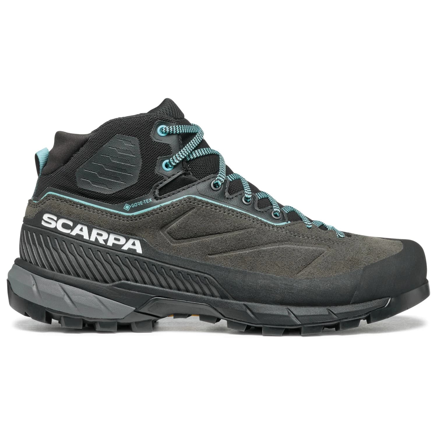 Дамски апроуч обувки Scarpa Women's Rapid XT Mid GTX Approach shoes - Shark / Aqua
