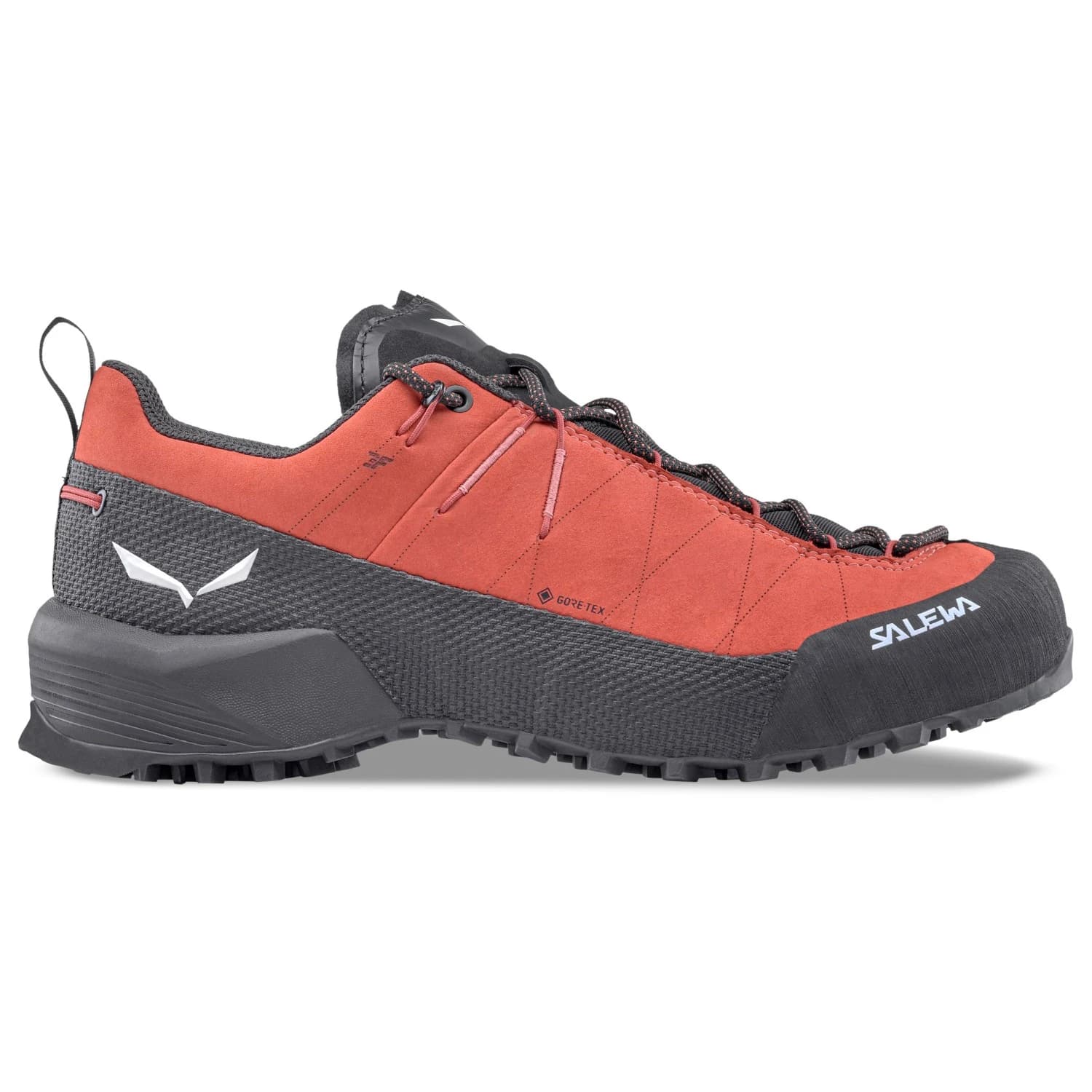 Дамски апроуч обувки Salewa Women's Wildfire Leather 2 GTX Approach shoes - Etruscan Red / Black