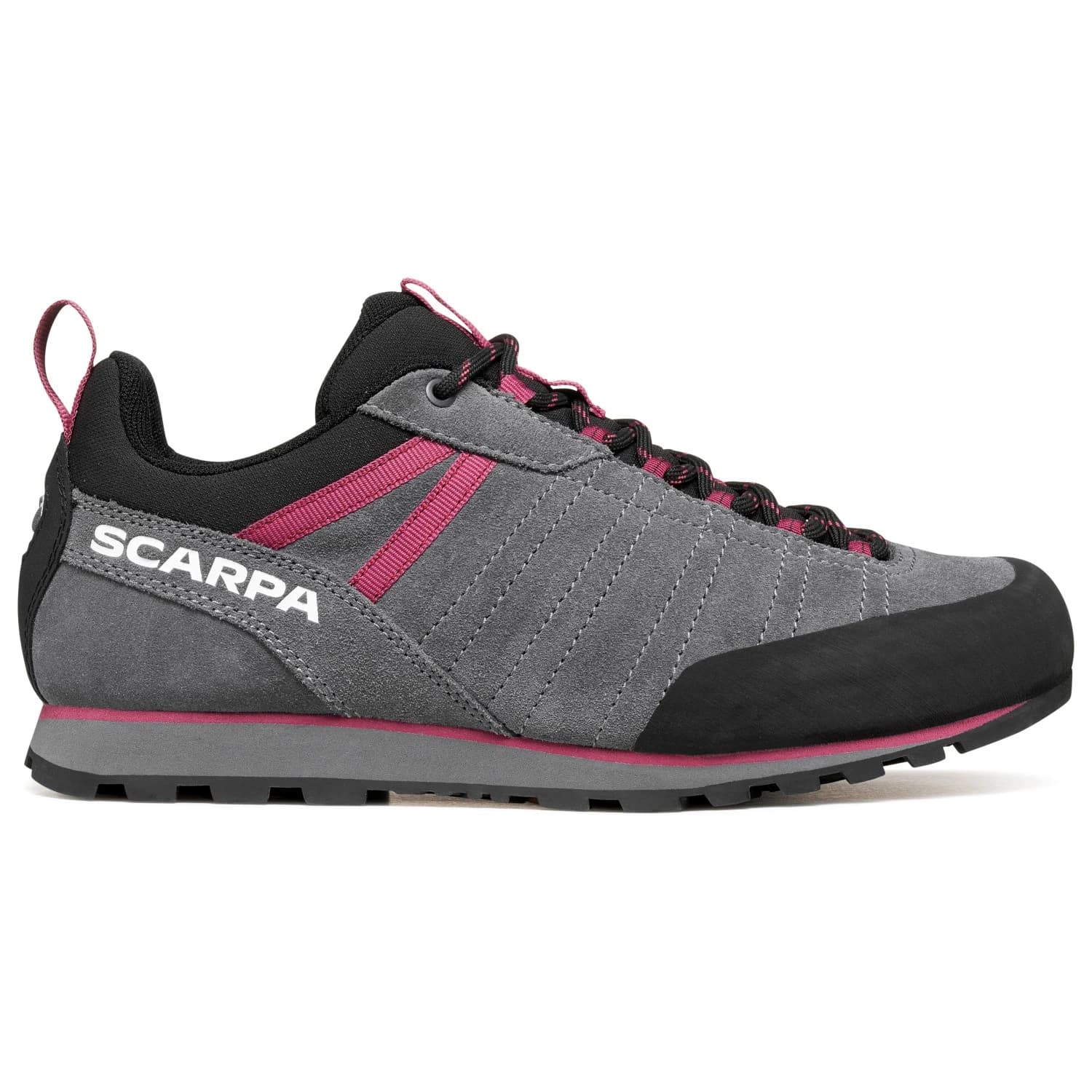 Дамски апроуч обувки Scarpa Women's Crux 2 Approach shoes - Smoke / Raspberry