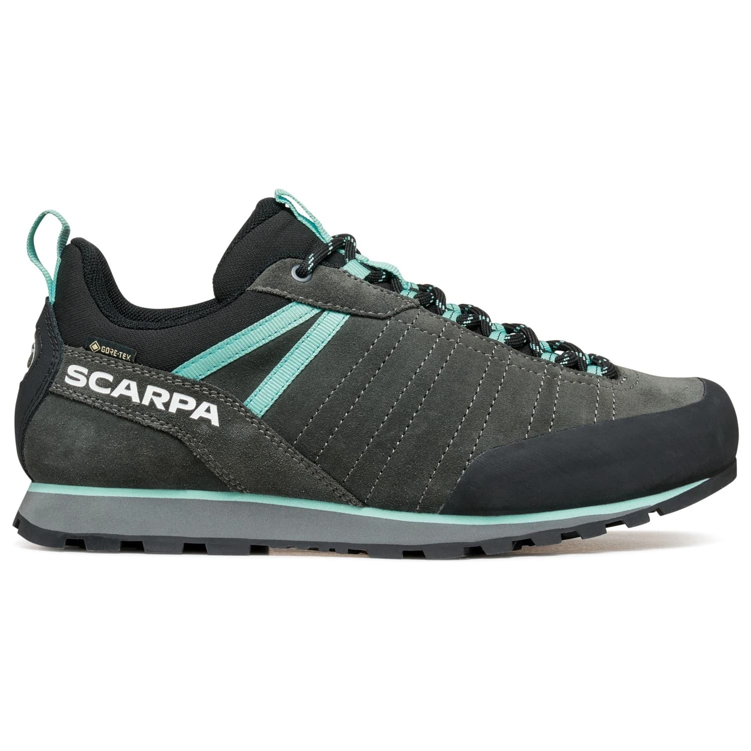 Дамски апроуч обувки Scarpa Women's Crux 2 GTX Approach shoes - Shark / Aqua