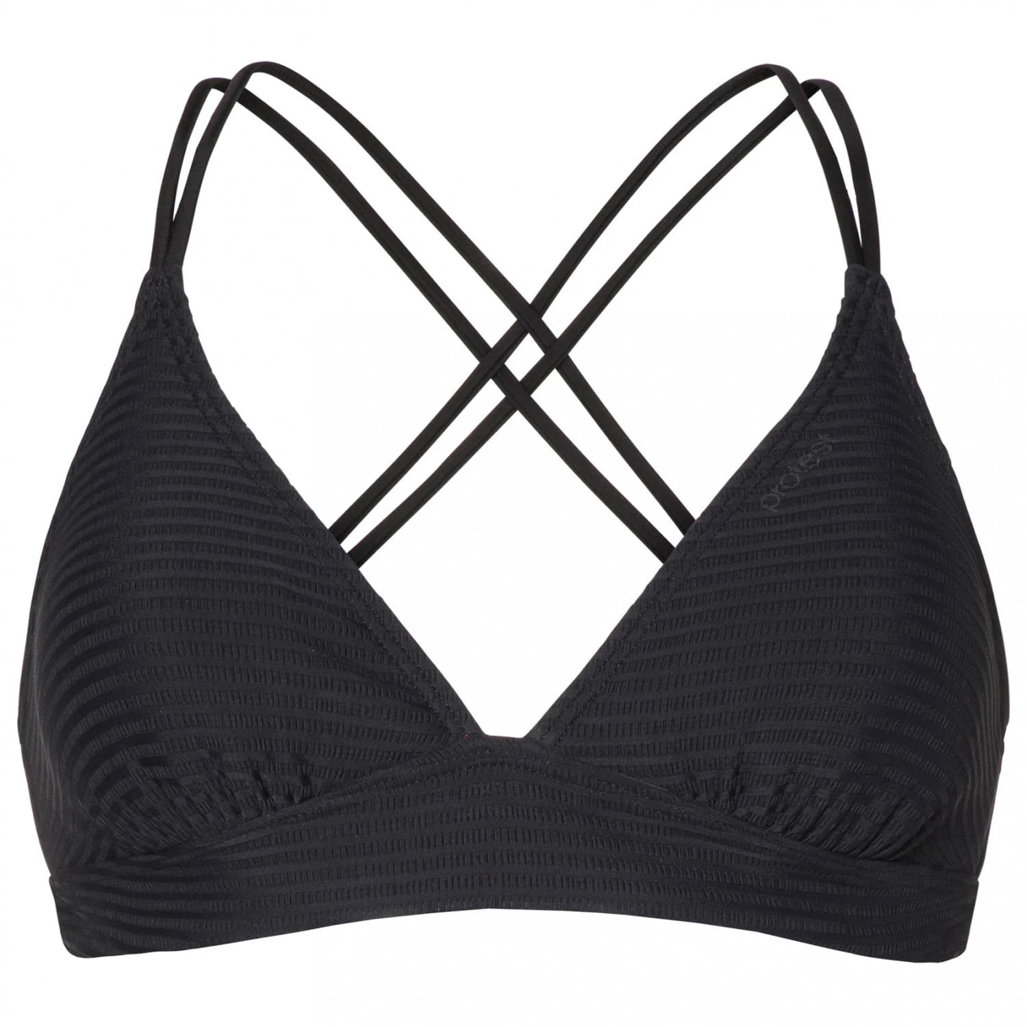 Дамско бикини горнище Protest Women's PRTMM Patio Triangle Bikini top - True Black