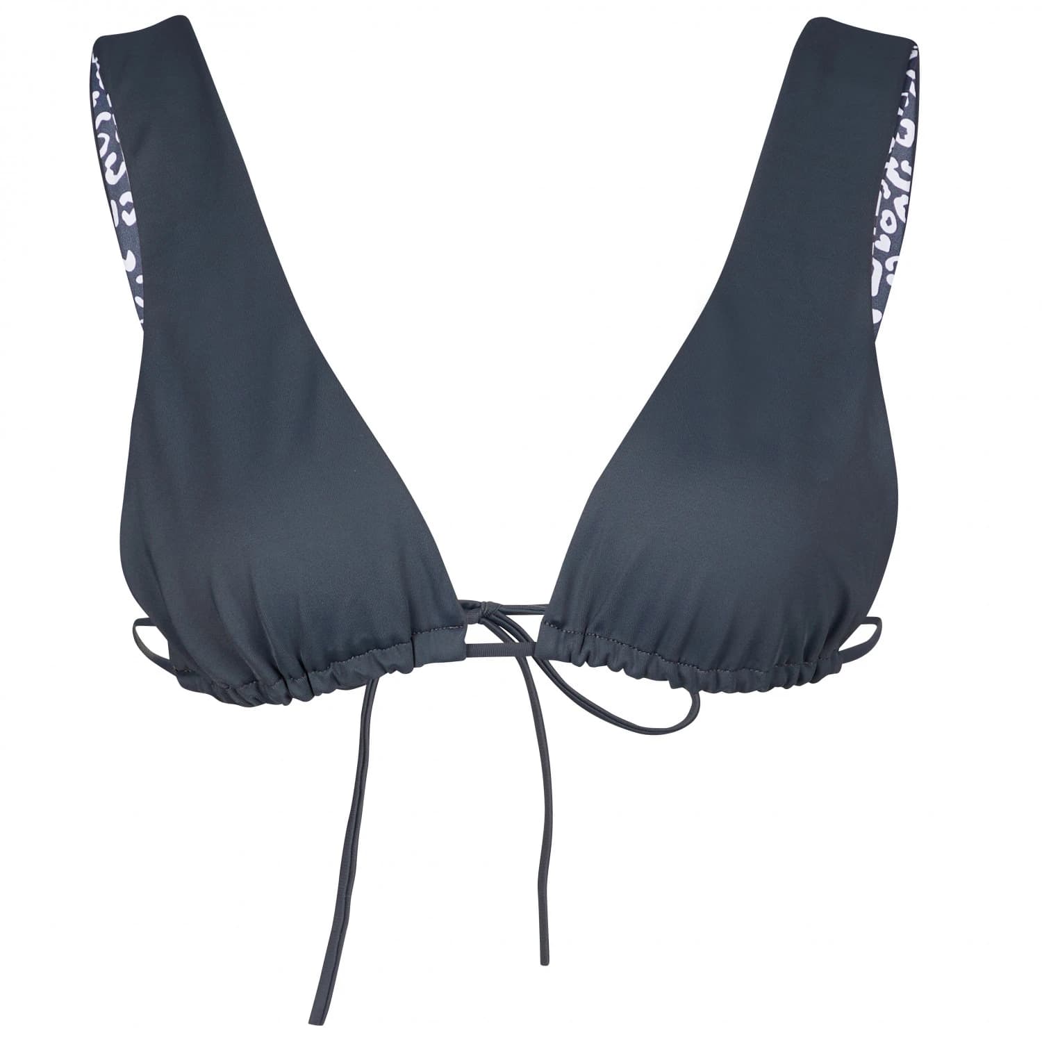 Дамско бикини горнище PURA clothing Women's Darya Bikini top - Anthrazith / Leo