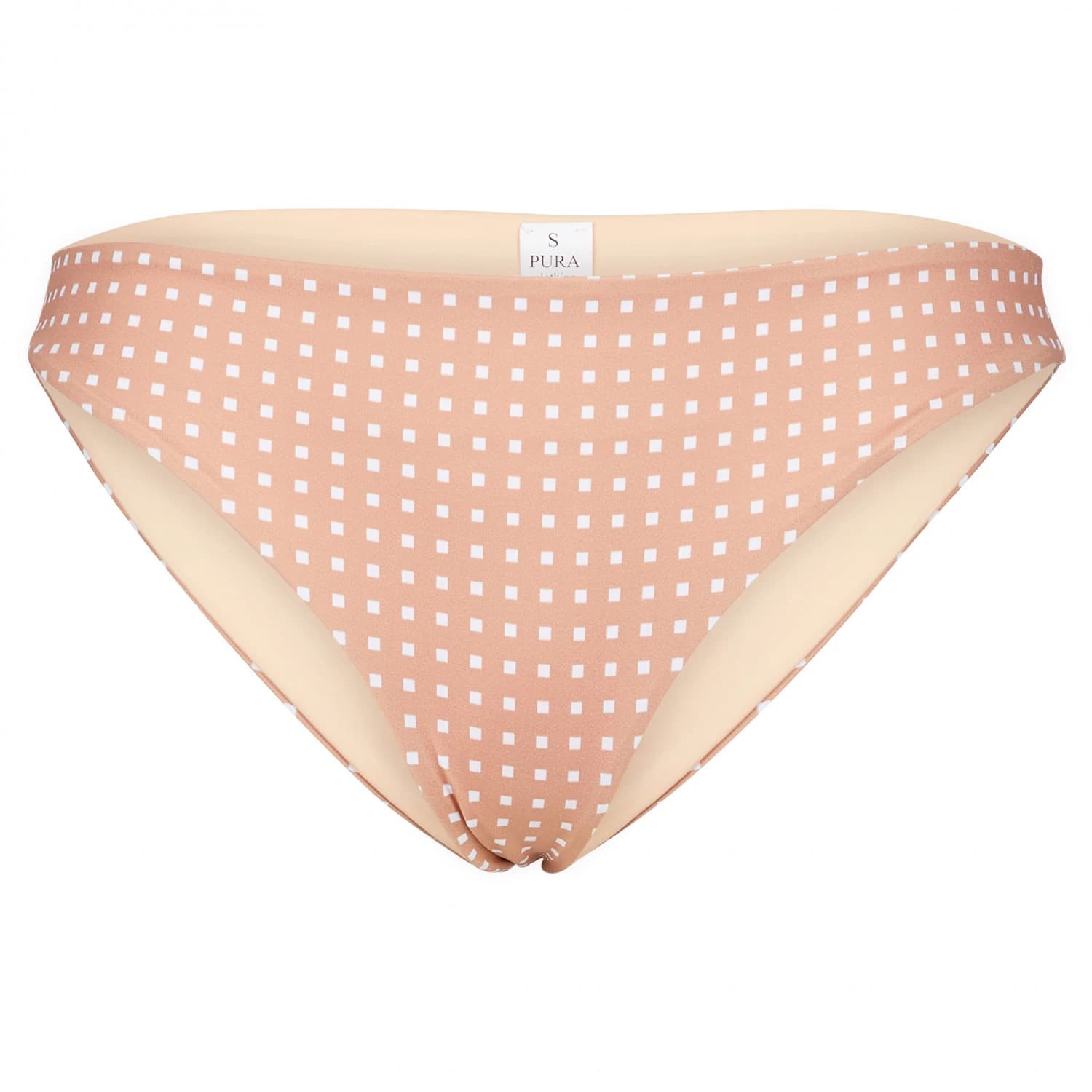 Дамско бикини долнище Pura clothing Women's Malea Bikini bottom - Squared / Delicate