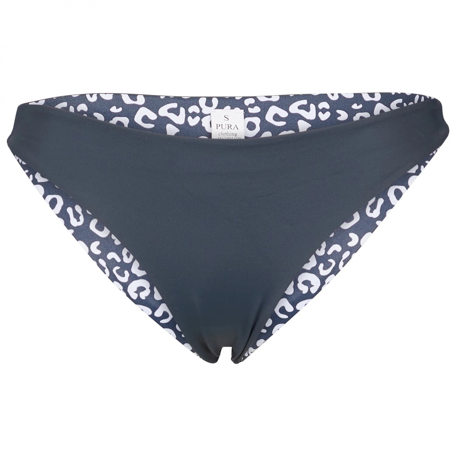 Дамско бикини долнище PURA clothing Women's Yapla Bikini bottom - Anthrazith / Leo