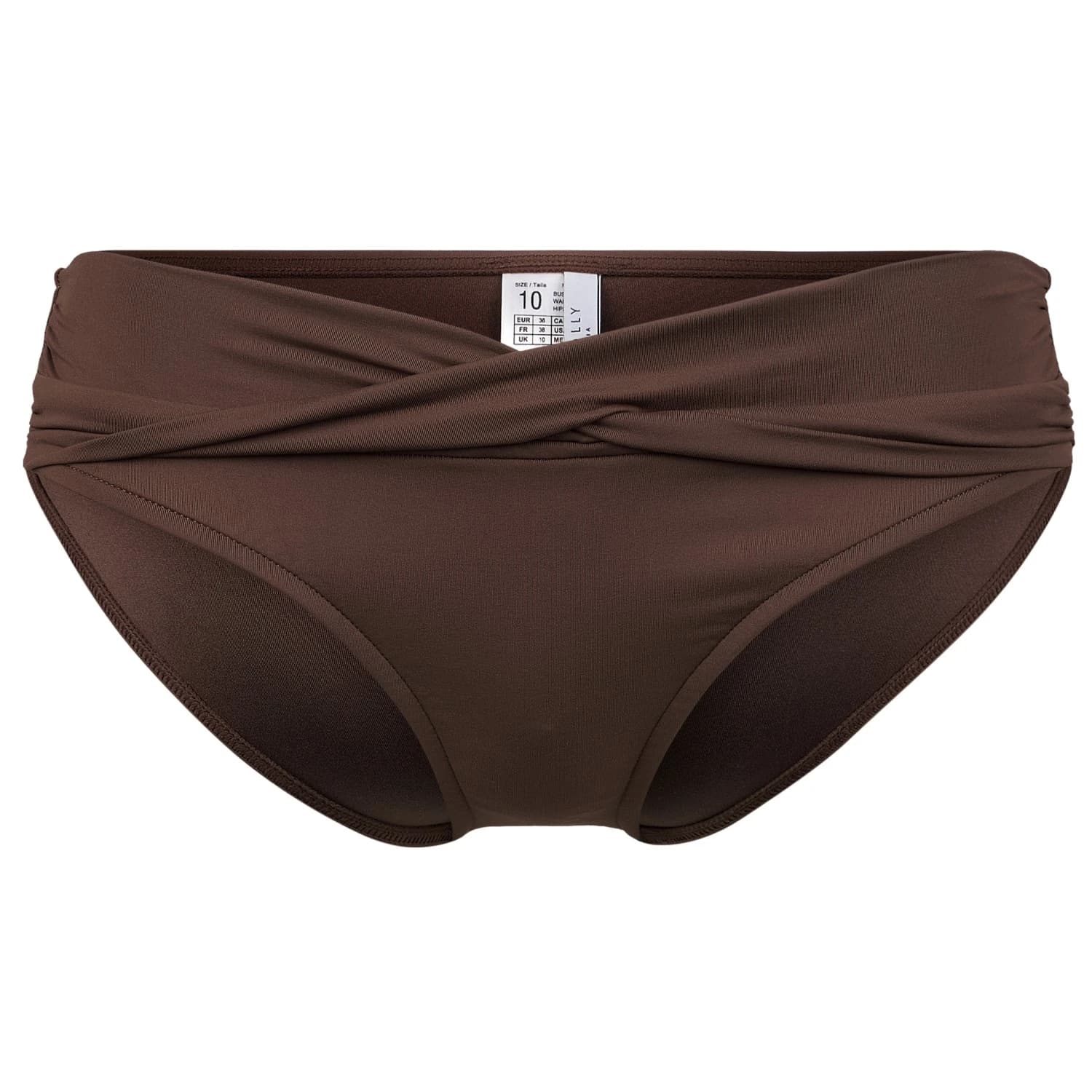 Дамско бикини долнище Seafolly Women's Collective Twist Band Hipster Bikini bottom - Dark Chocolate