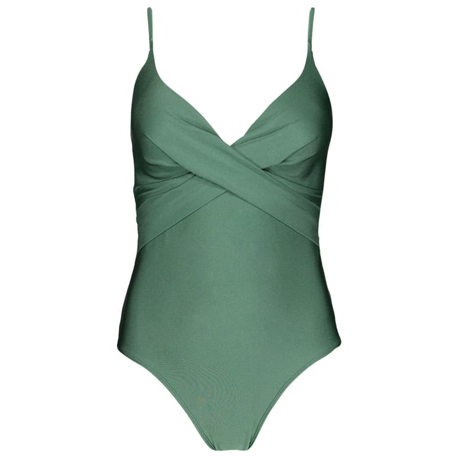 Дамски бански костюм Barts Women's Isla Shaping One Piece Swimsuit - Celadon