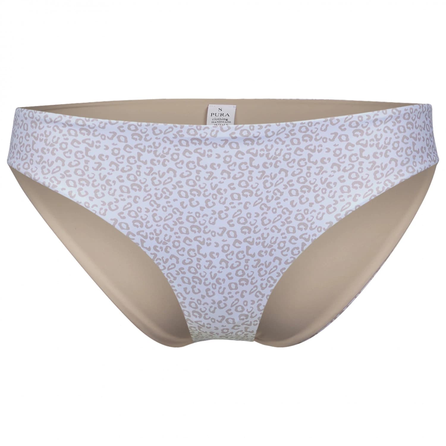 Дамско бикини долнище Pura clothing Women's Koa Bottom Bikini bottom - Beige / Leo