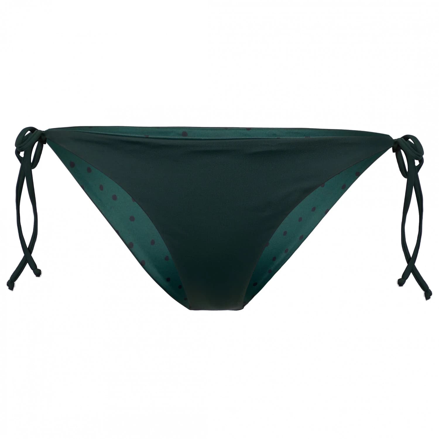 Дамско бикини долнище PURA clothing Women's Viola Bottom Bikini bottom - Dark Green / Dots