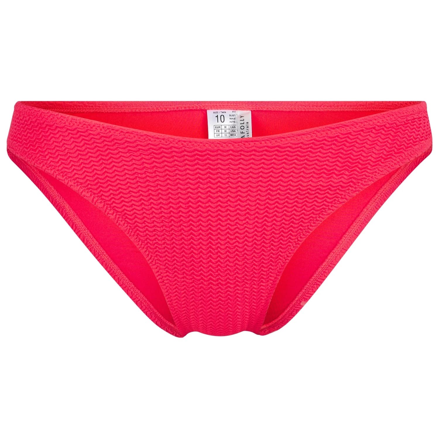 Дамско бикини долнище Seafolly Women's Sea Dive High Cut Pant Bikini bottom - Chilli Red
