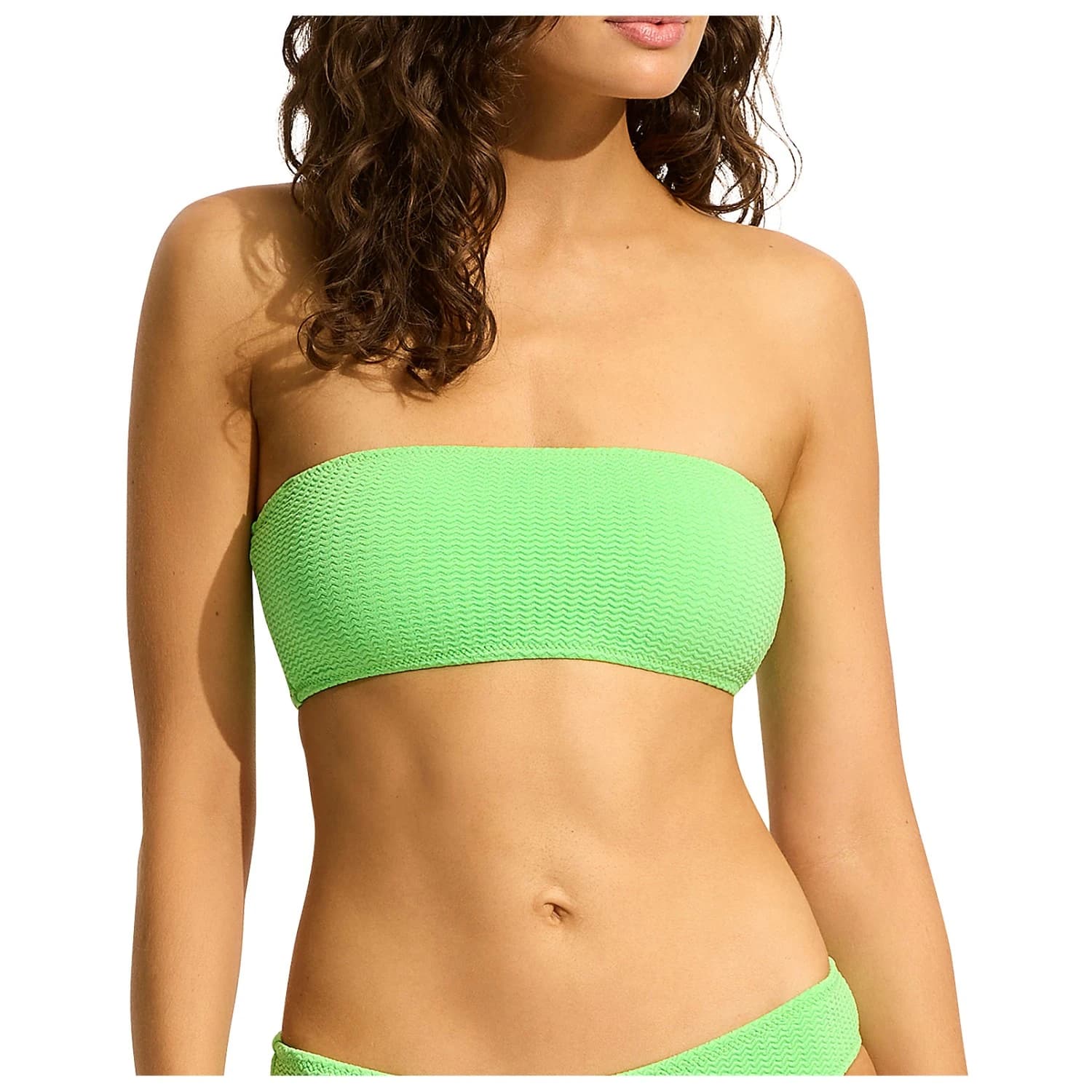 Дамско бикини горнище Seafolly Women's Sea Dive Tube Top Bikini top - Summer Green