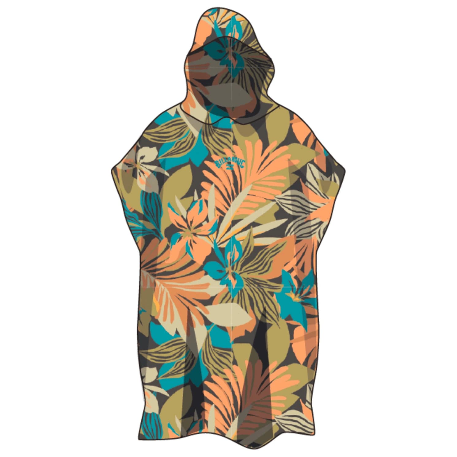 Дамско пончо за сърф Billabong Women's Hooded Towel Surf poncho - Pebble Multi