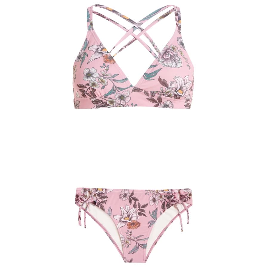 Дамски комплект бикини Protest Women's PRTKelp Triangle Bikini - Dusky Rose