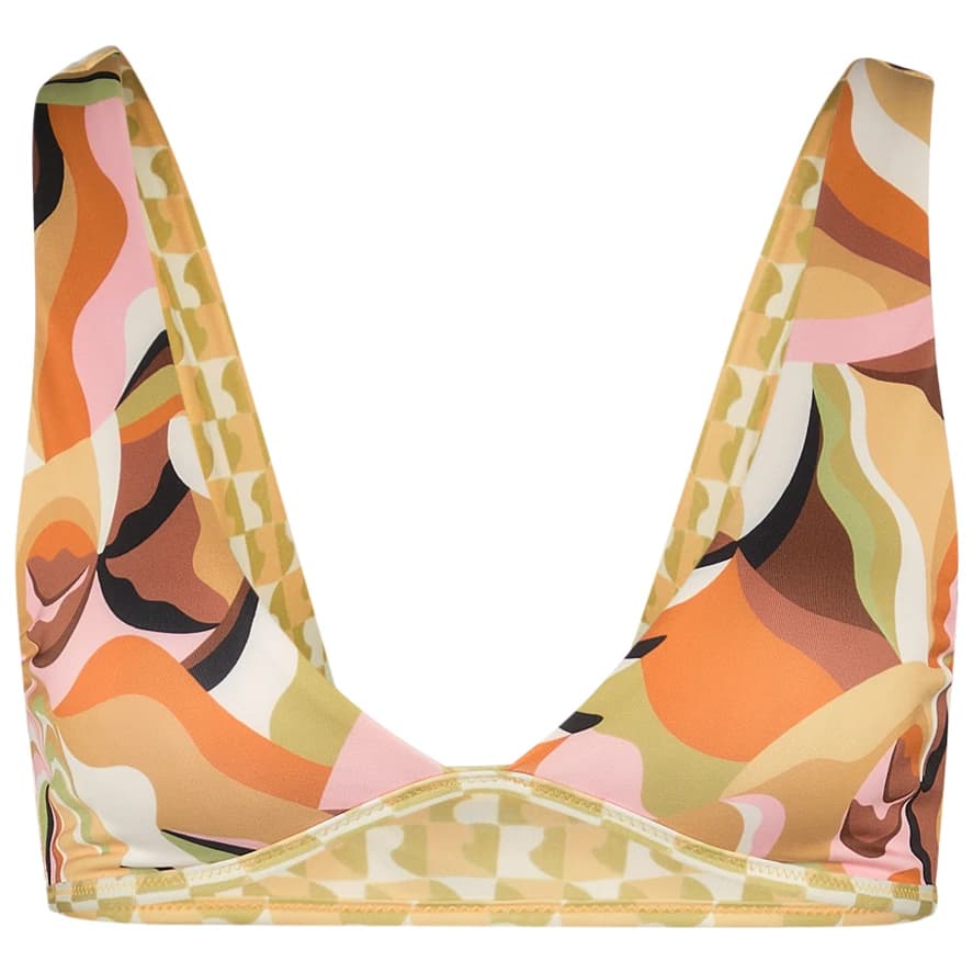Дамско бикини горнище Billabong Women's Return To Paradise Reversible Ava Tank Bikini top - Multi