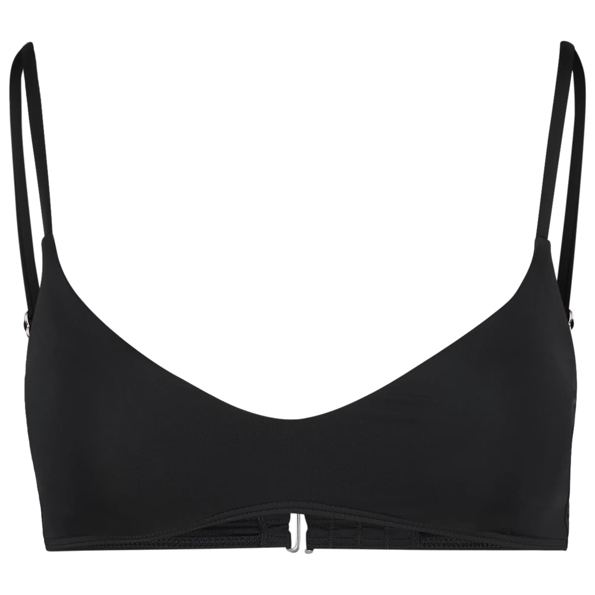 Дамско бикини горнище Billabong Women's Sol Searcher V Bralette Bikini top - Black Pebble