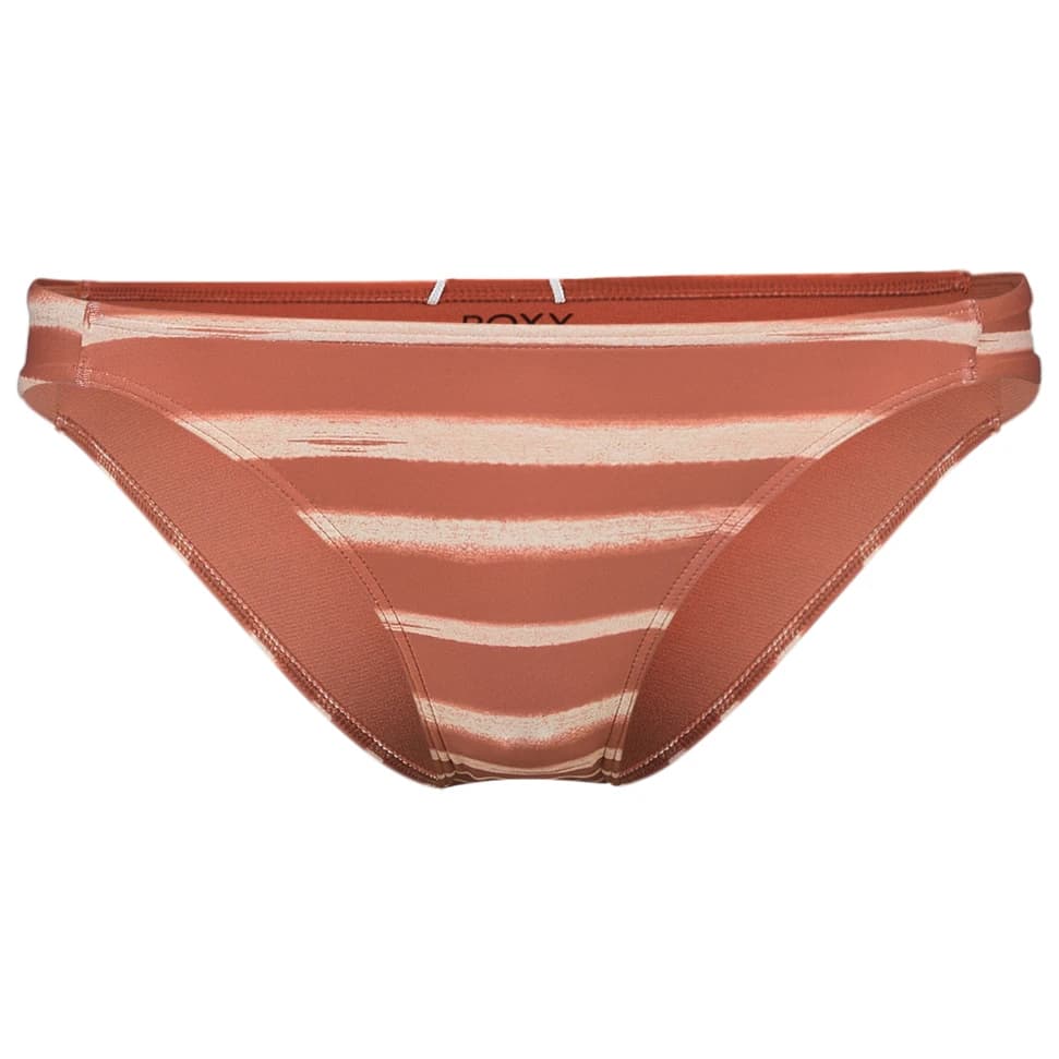Дамско бикини долнище Roxy Women's Beach Classics Bikini Bikini bottom - Cedar Wood Happy Stripe