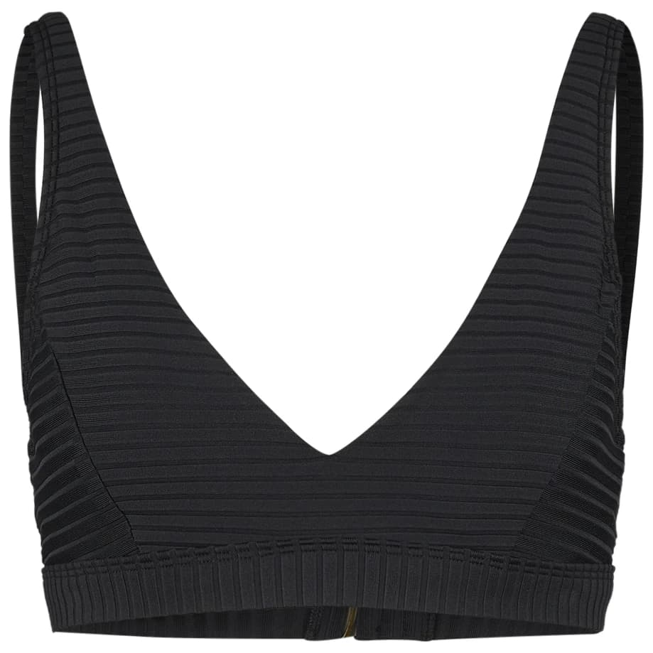Дамско бикини горнище Rip curl Women's Premium Surf Deep V Bikini top - Black