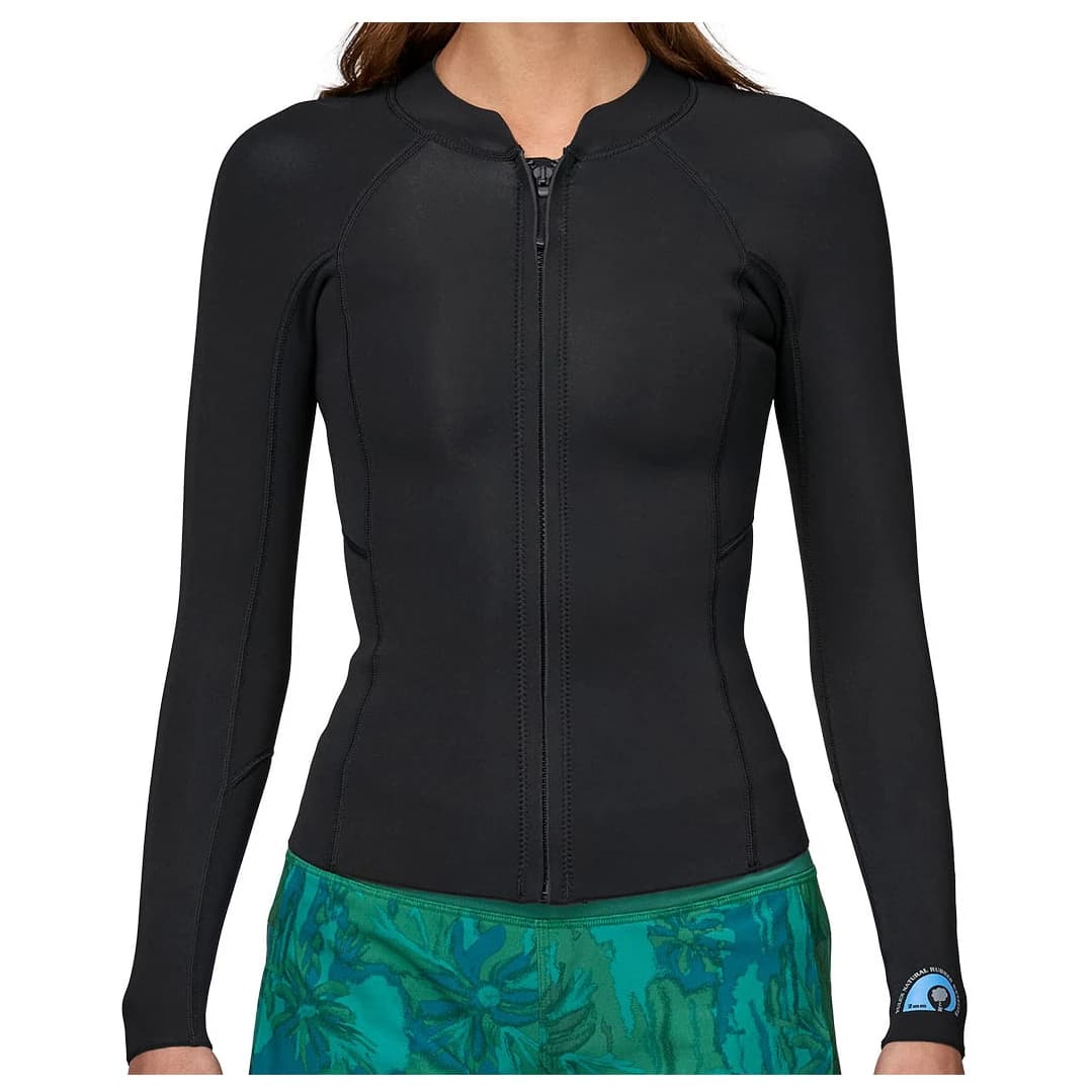 Дамски неопренов костюм Patagonia Women's Regulator Lite L/S Top Lycra - Black