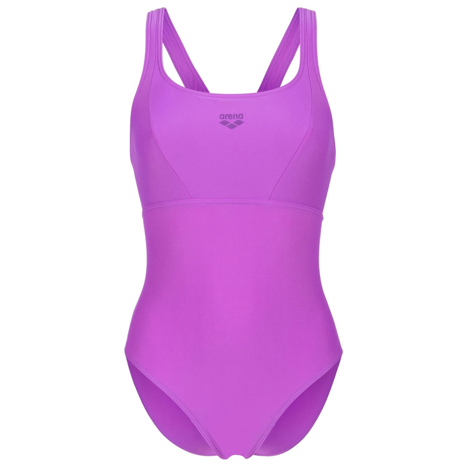 Дамски бански костюм Arena Women's Solid Swimsuit Control Pro Back B Swimsuit - Violetta