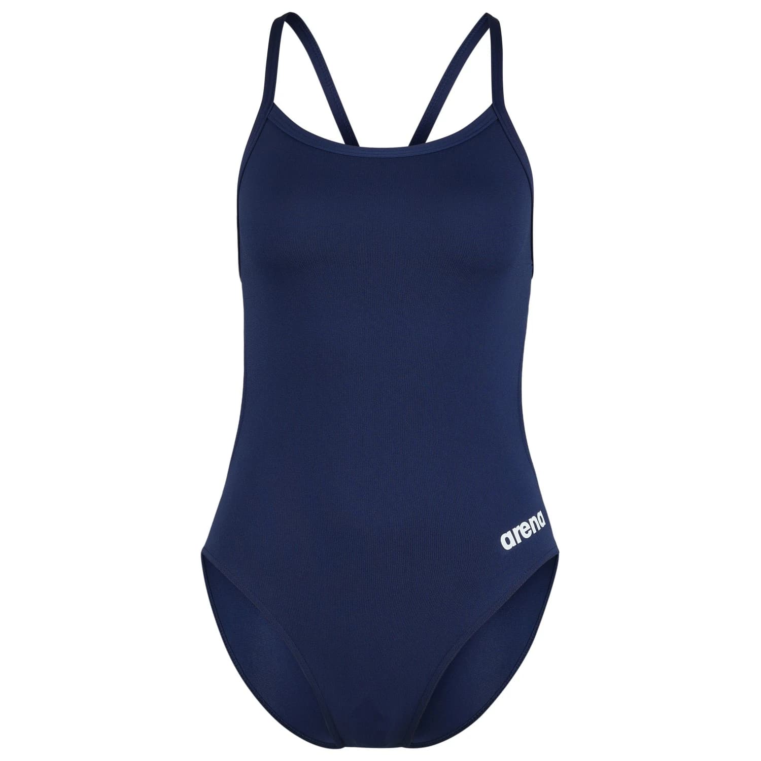 Дамски бански костюм Arena Women's Team Swimsuit Challenge Solid Swimsuit - Black / White