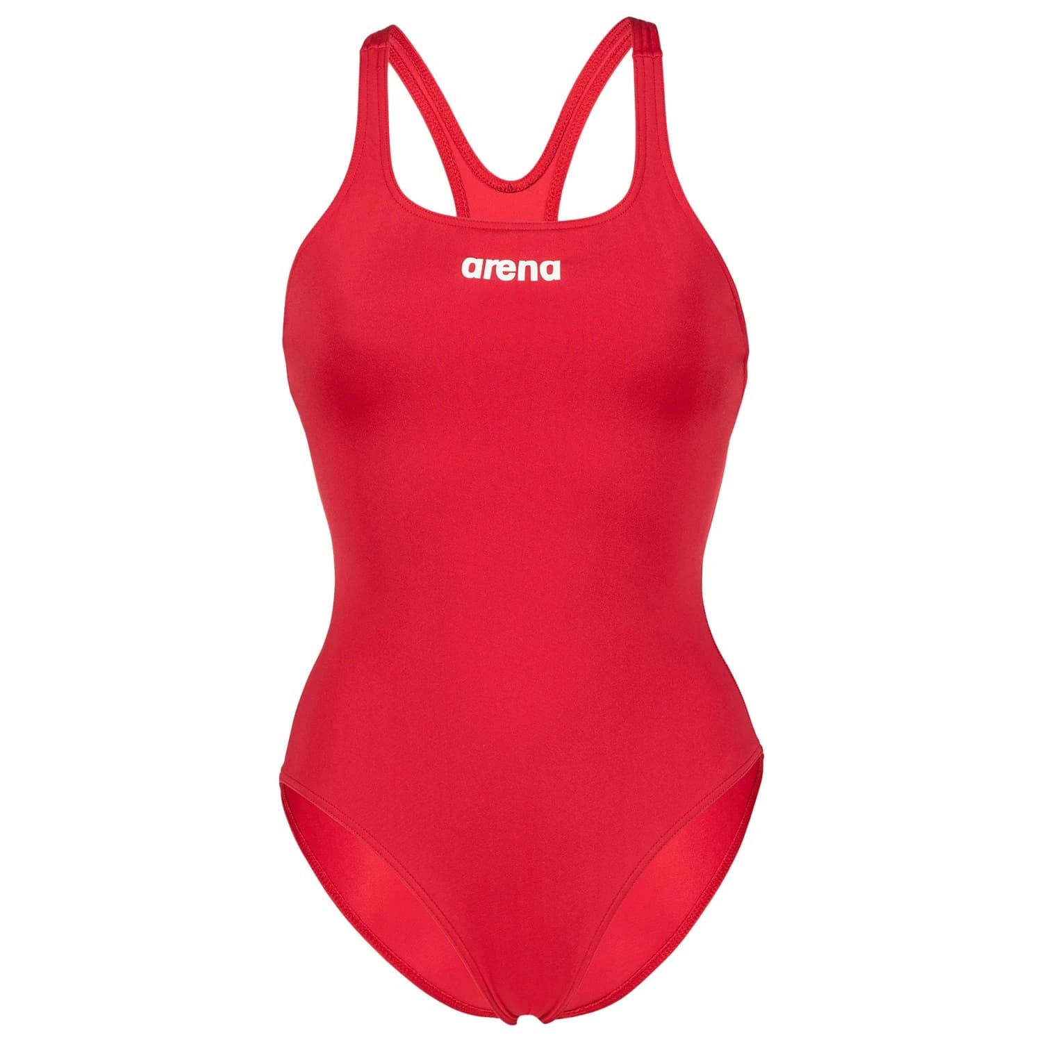 Дамски бански костюм Arena Women's Team Swimsuit Swim Pro Solid Swimsuit - Red / White