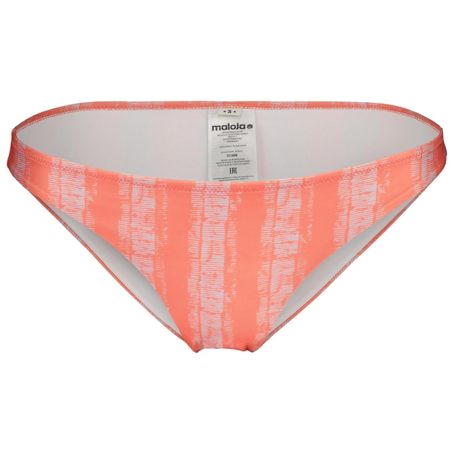 Дамско бикини долнище Maloja Women's AchenseeM. Bottom Bikini bottom - Cranberry Ripstripe