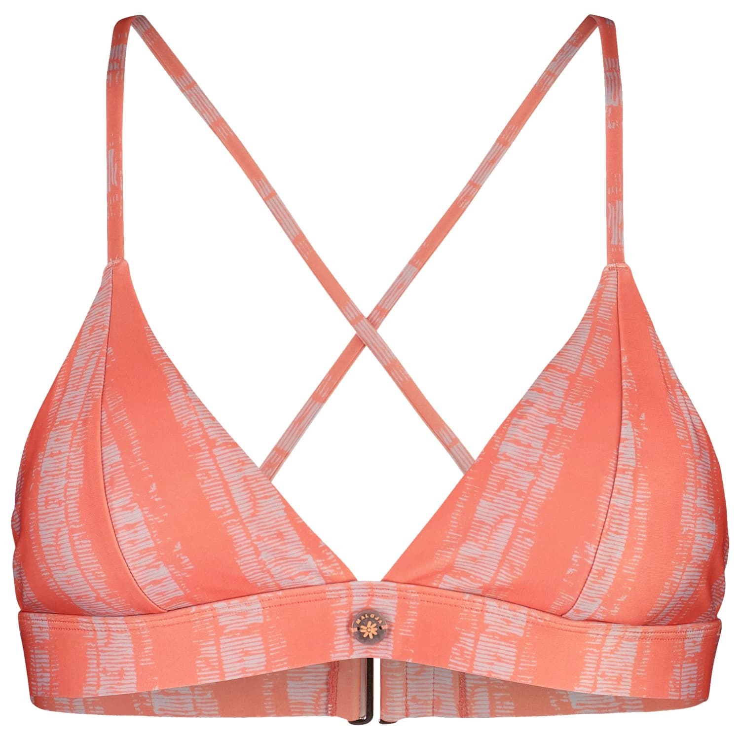 Дамско бикини горнище Maloja Women's AchenseeM. Top Bikini top - Cranberry Ripstripe