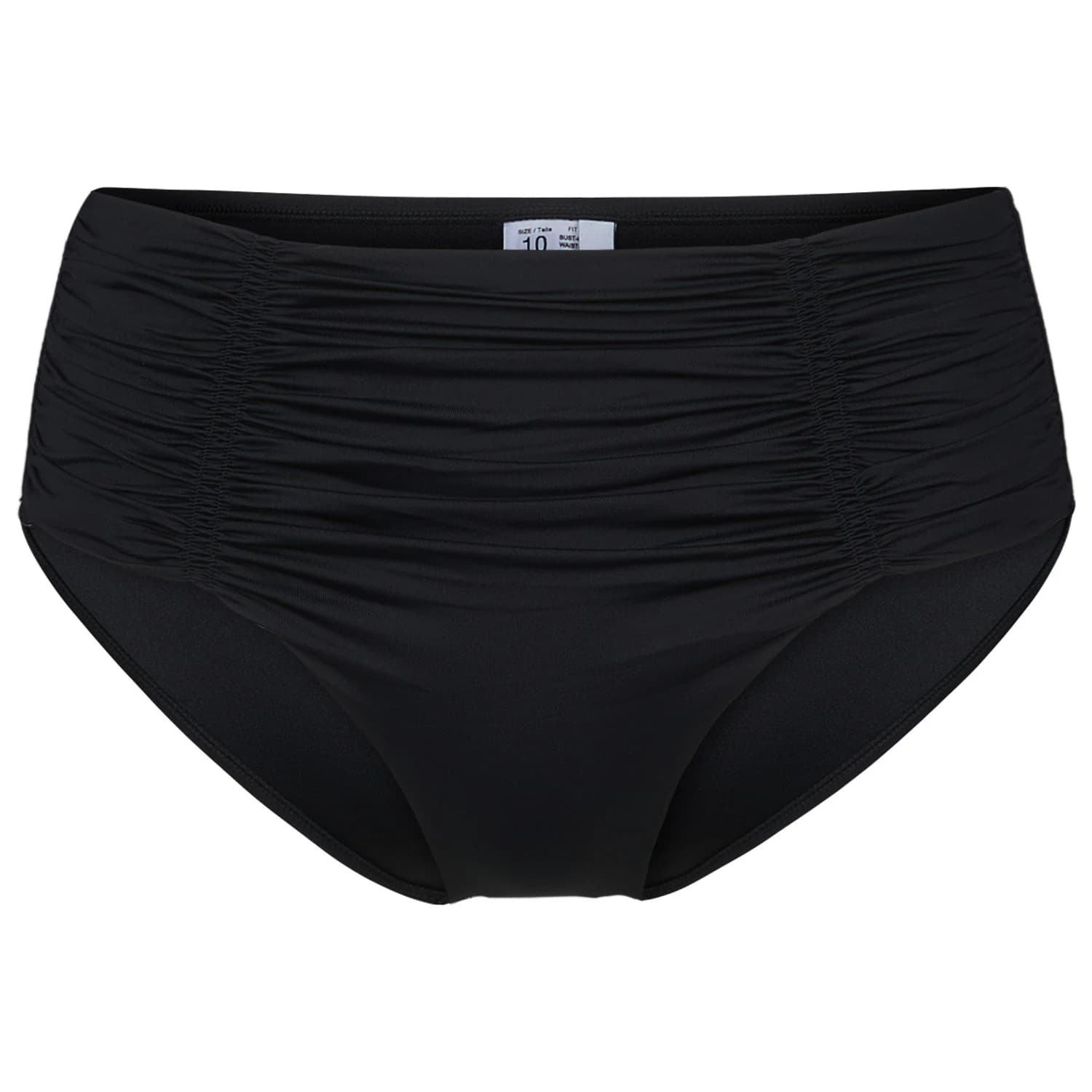 Дамско бикини долнище Seafolly Seafolly Collective Gathered Front Retro Pant Bikini bottom - Black