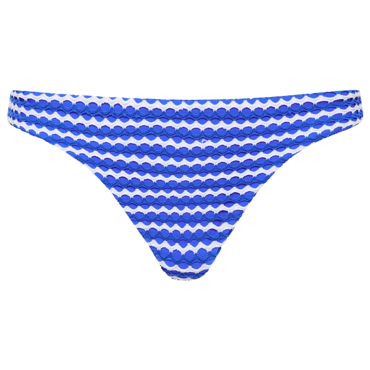 Дамско бикини долнище Seafolly Women's Mesh Effect Hipster Pant Bikini bottom - Azure