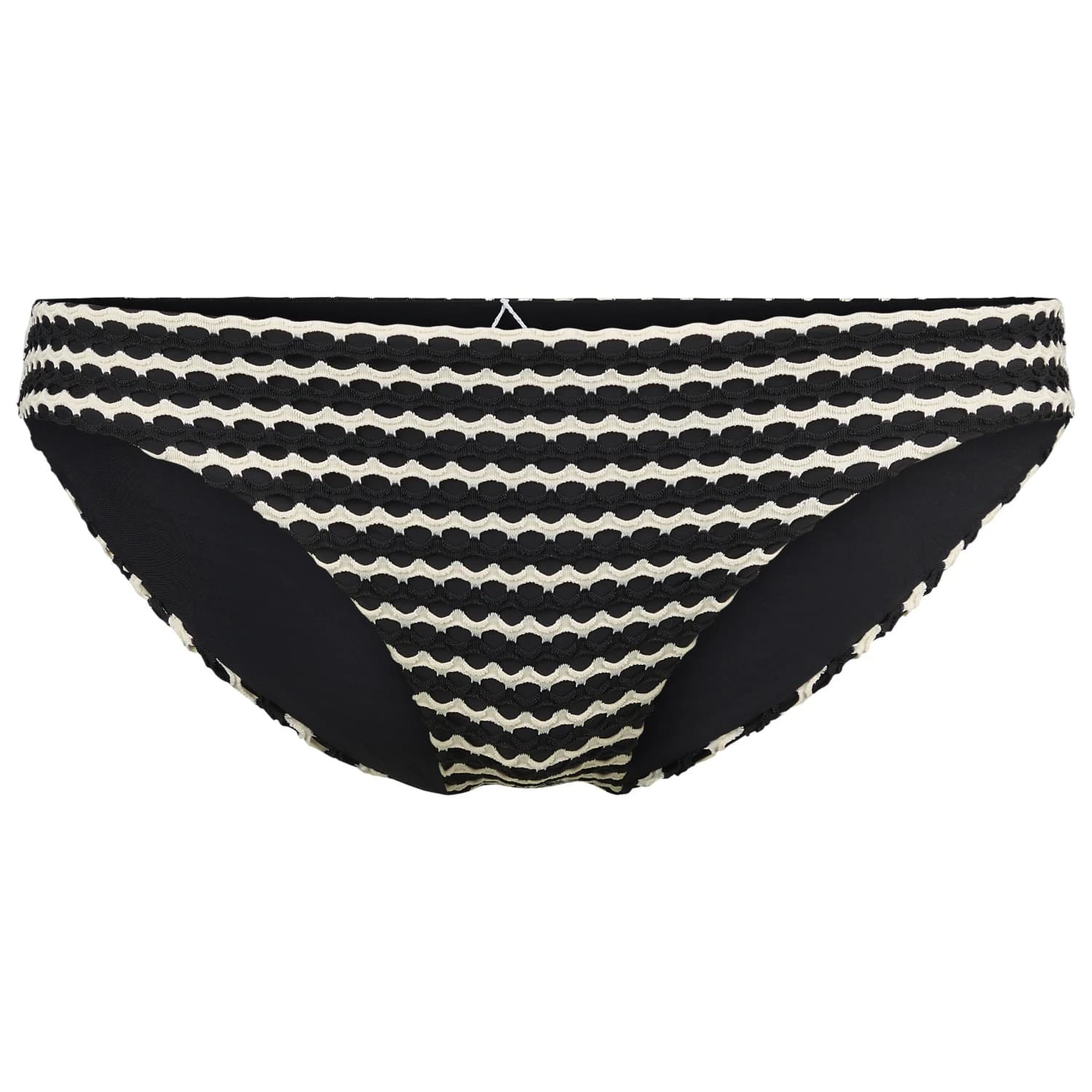 Дамско бикини долнище Seafolly Women's Mesh Effect Hipster Pant Bikini bottom - Black