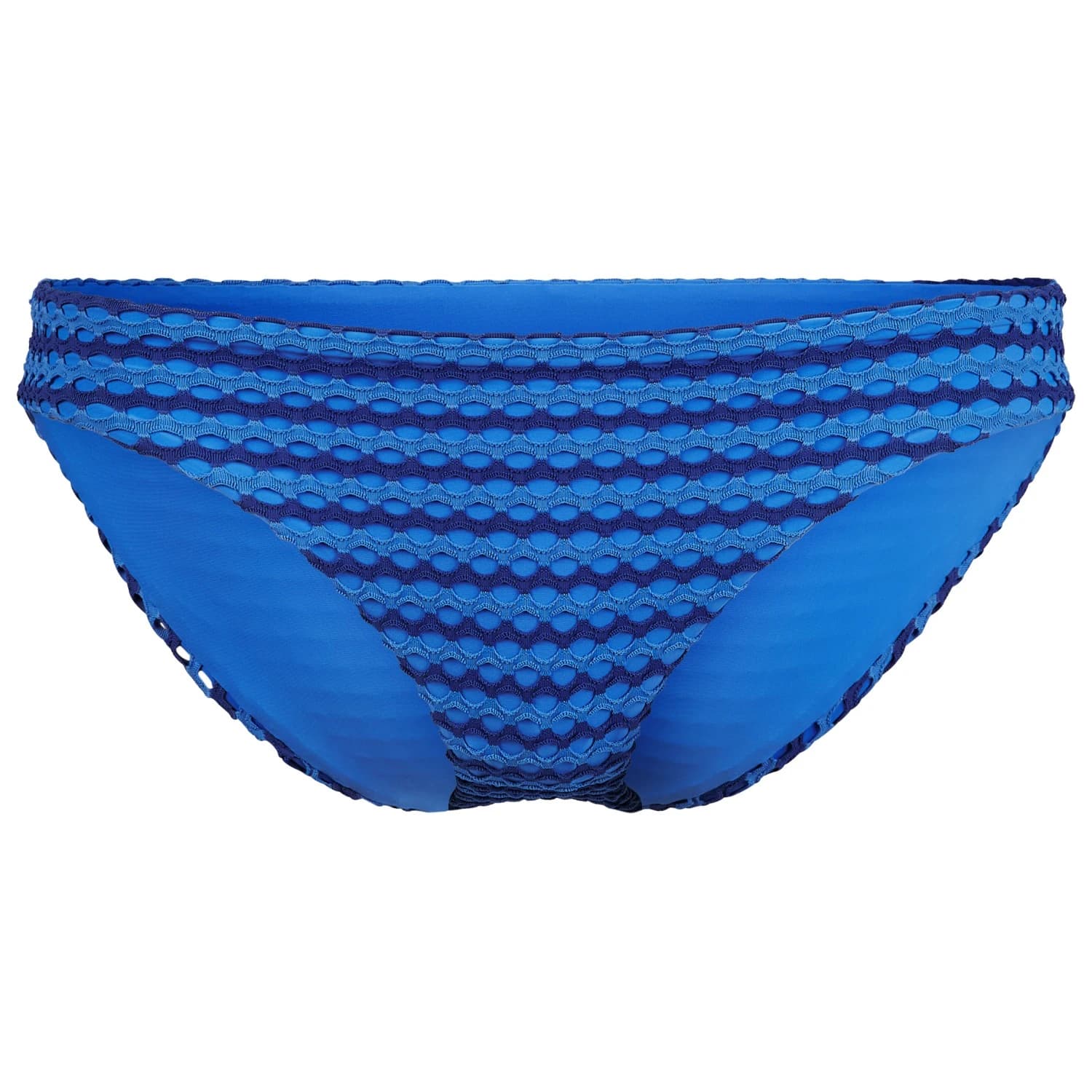 Дамско бикини долнище Seafolly Women's Mesh Effect Hipster Pant Bikini bottom - Sapphire