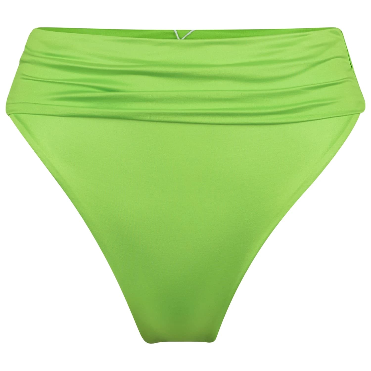 Дамско бикини долнище Seafolly Women's Soleil Roll Top High Rise Pant Bikini bottom - Jasmine Green