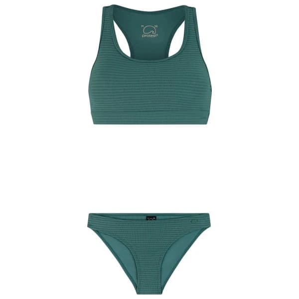 Дамски комплект бикини Protest Women's PRTEager Bikini Bikini - Laurel Green