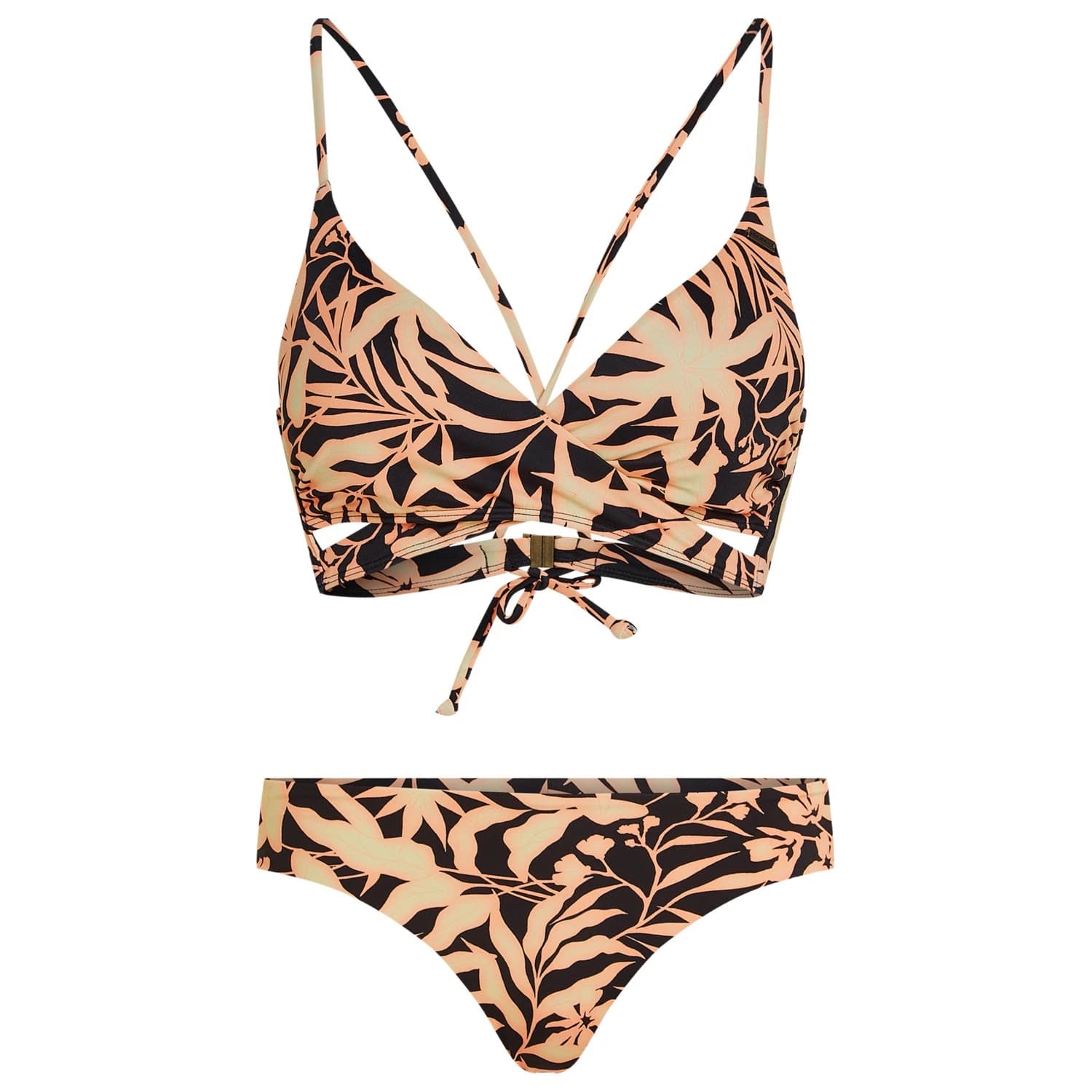 Дамски комплект бикини O'Neill Women's Essentials Baay Maoi Bikini Set Bikini - Black Brazillian Sun