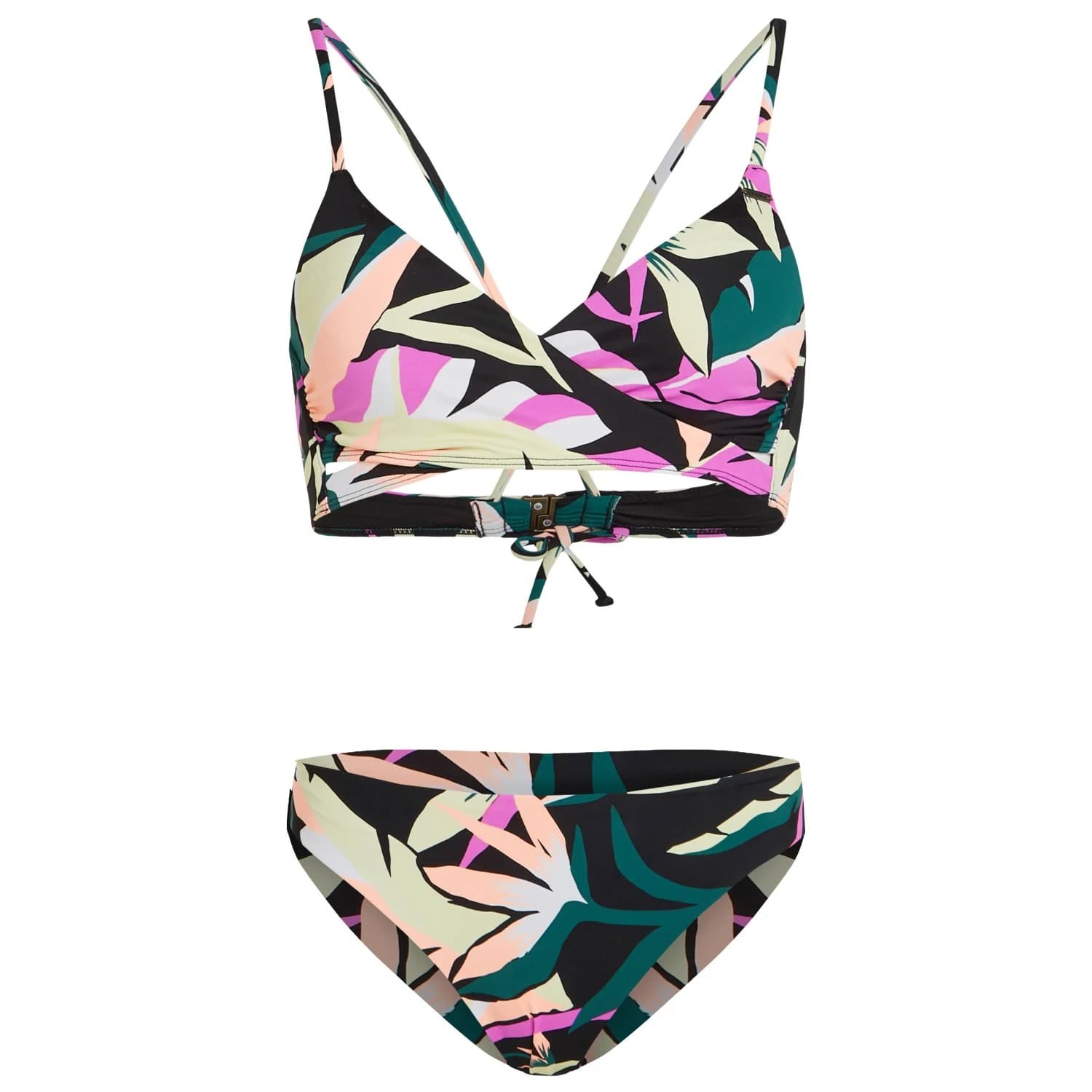 Дамски комплект бикини O'Neill Women's Essentials Baay Maoi Bikini Set Bikini - Black Womens Tropicana