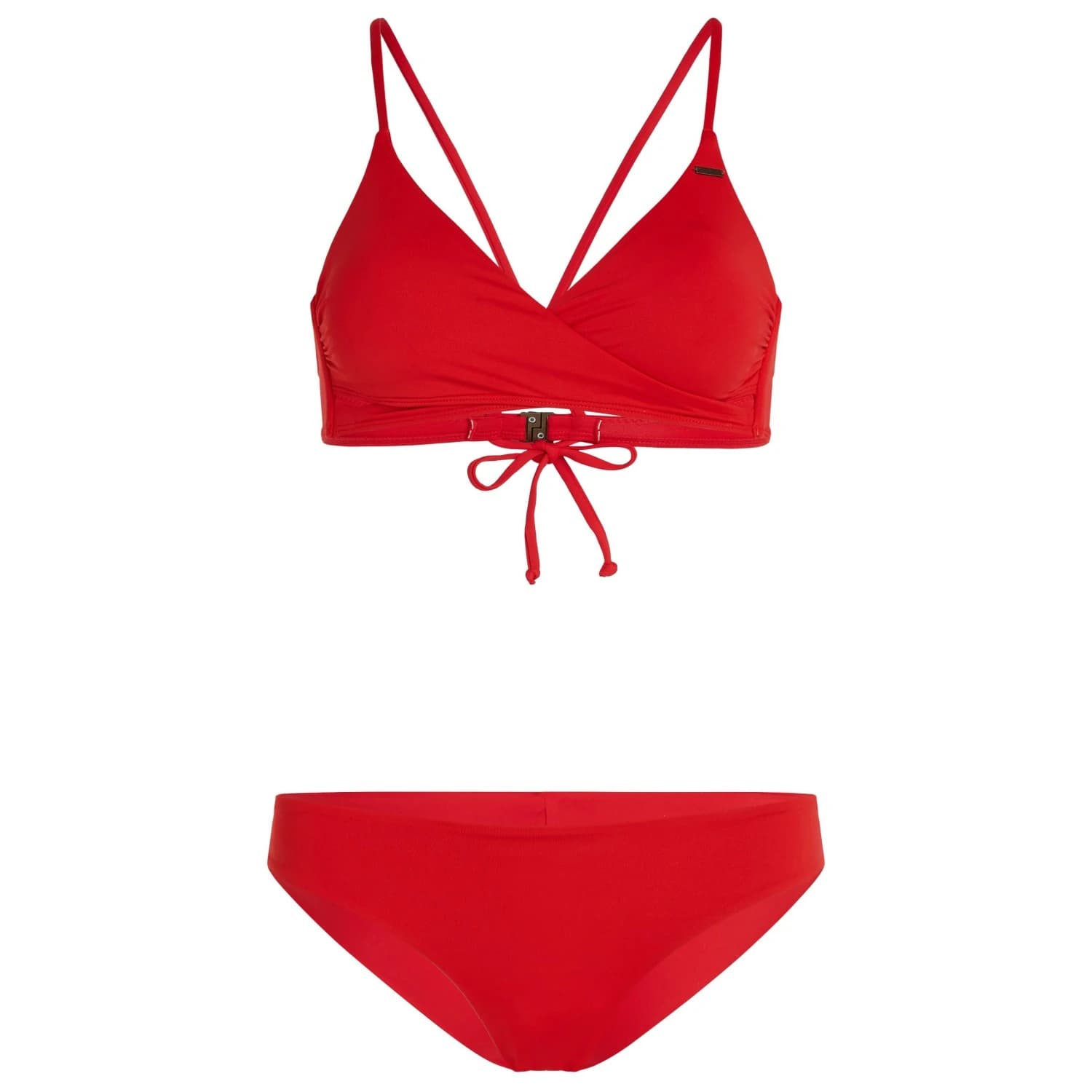 Дамски комплект бикини O'Neill Women's Essentials Baay Maoi Bikini Set Bikini - Red Coat
