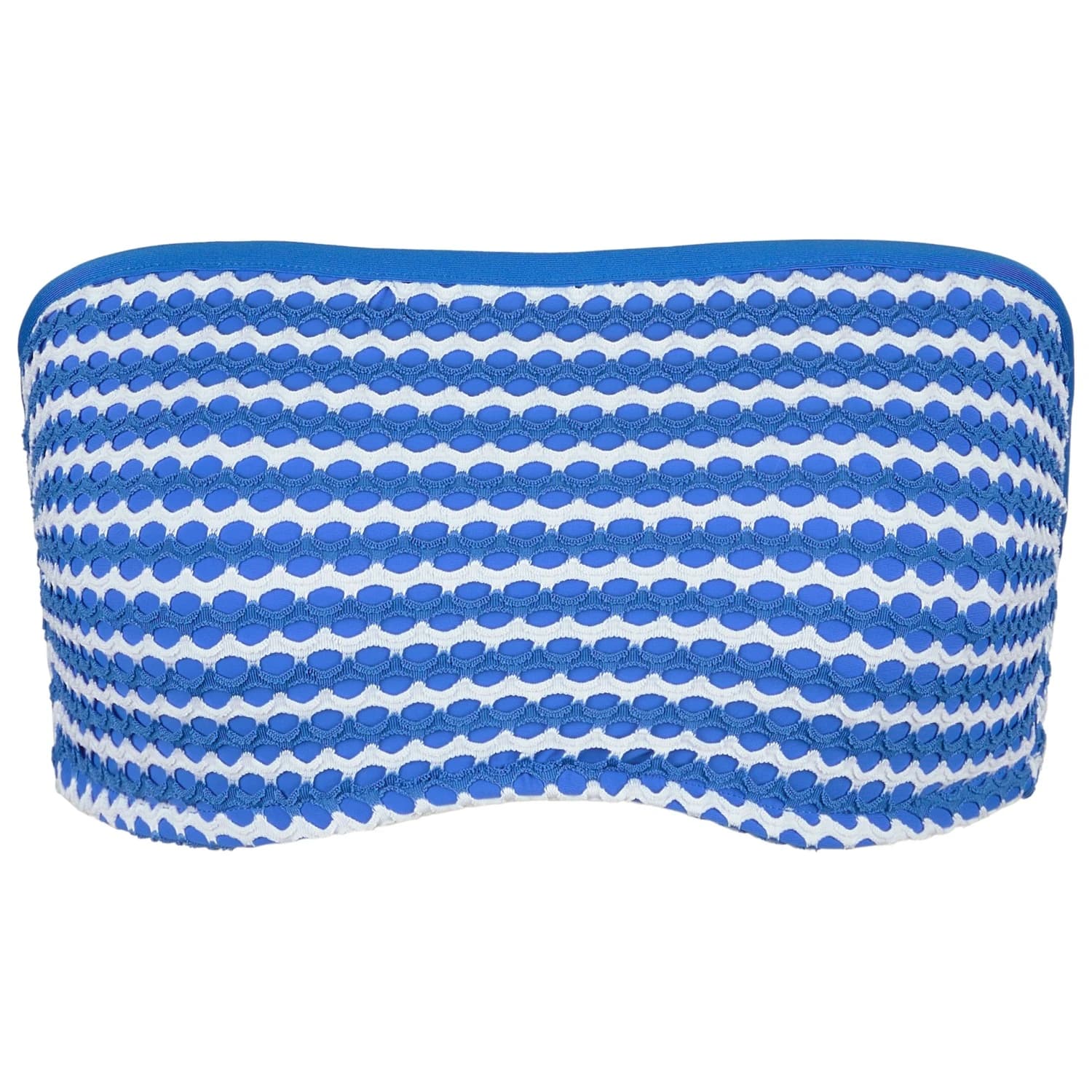 Дамско бикини горнище Seafolly Women's Mesh Effect DD Tank Bra Bikini top - Azure