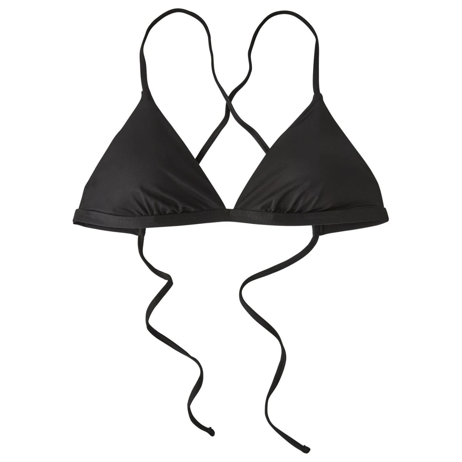 Дамско бикини горнище Patagonia Women's Cross Shore Triangle Top Bikini top - Black