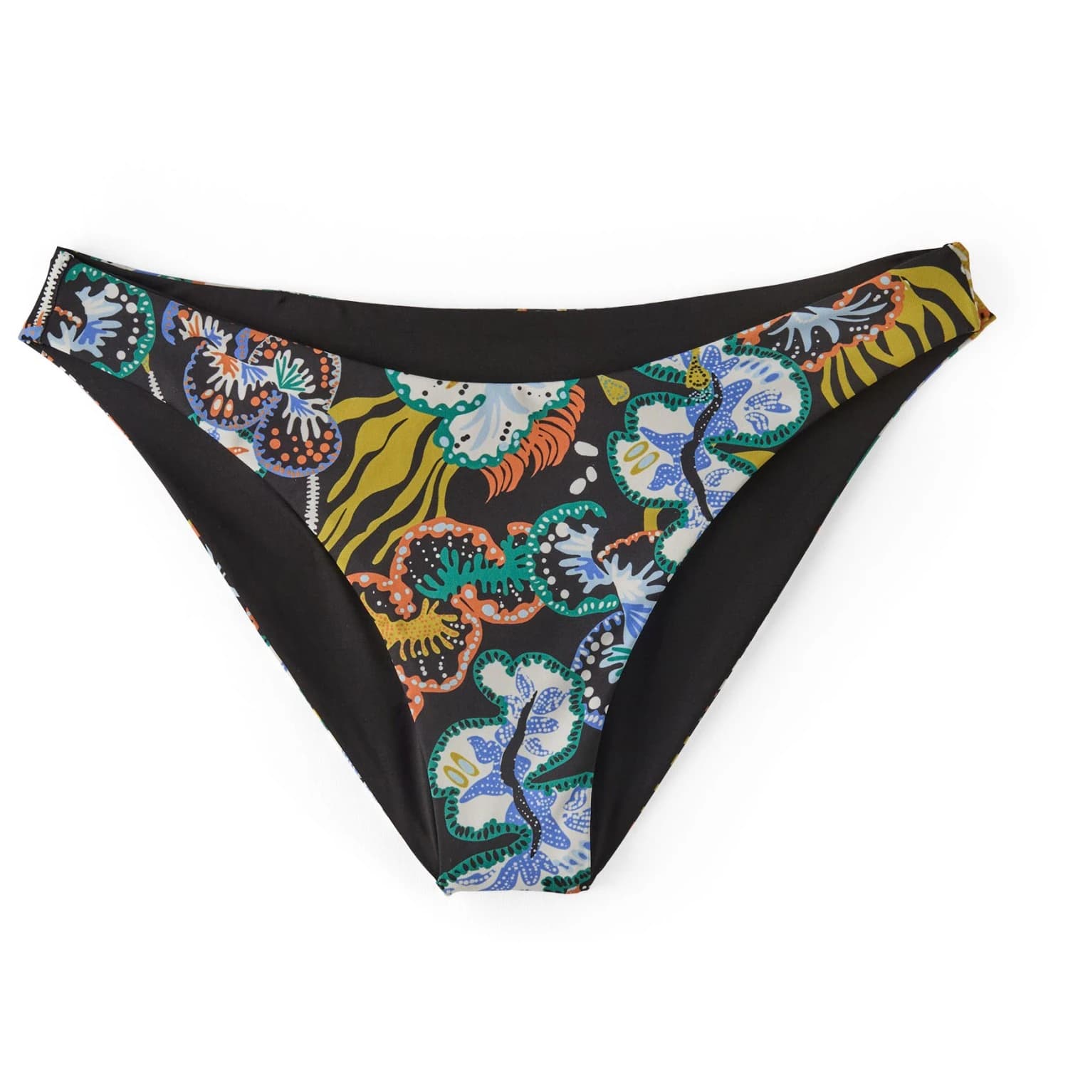 Дамско бикини долнище Patagonia Women's Reversible Cross Shore Bottoms Bikini bottom - Undersea / Black